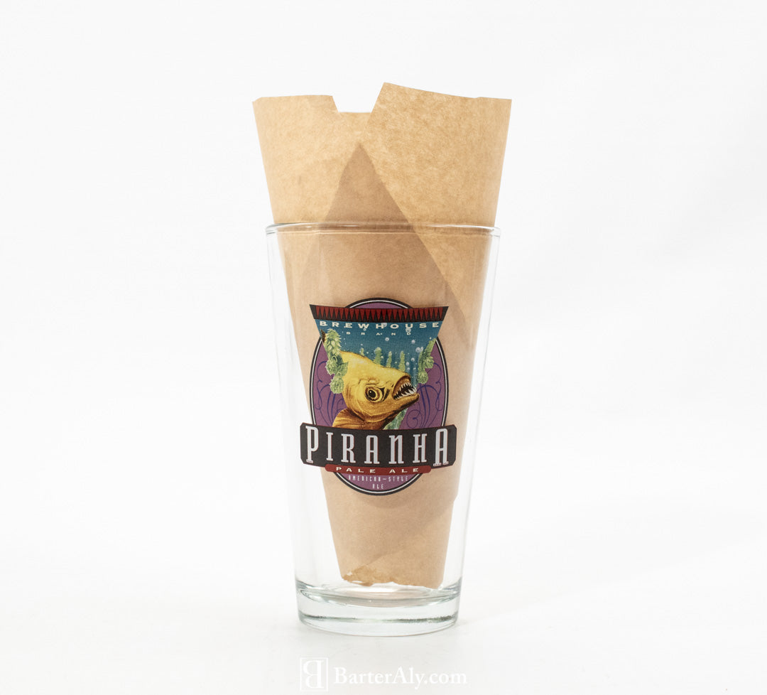 Piranha Pale Ale American Style Ale Glass Cup Beer Tumbler