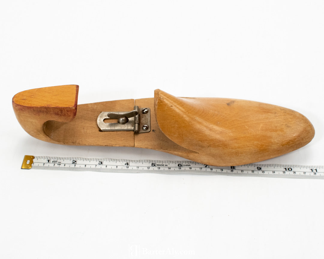 Mac Kay & Co Wooden Shoe Form Shaper Inserts Size 11in New York Used