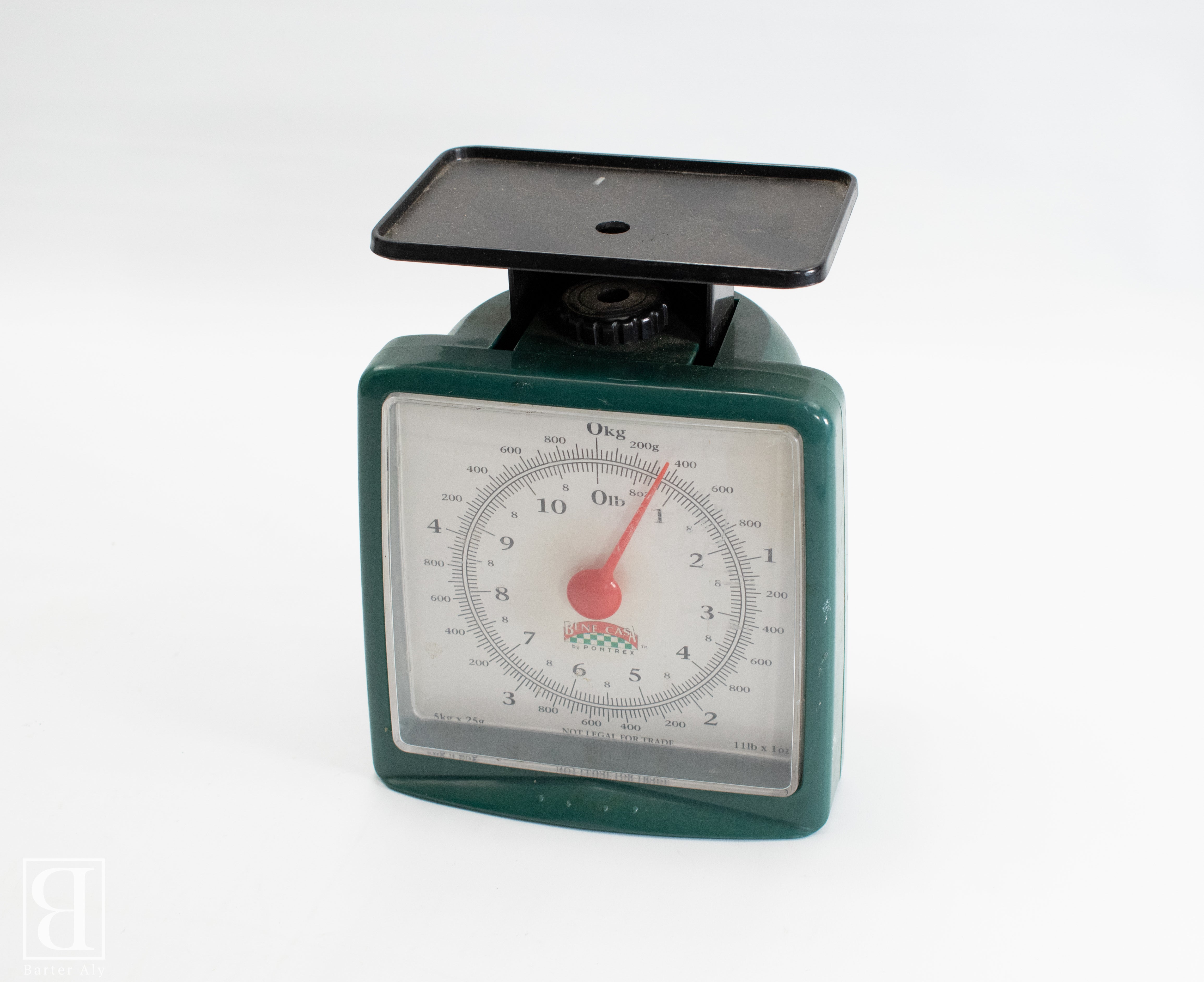 Bene Casa Pomtrex Vintage Scale Used Green Weight Scale