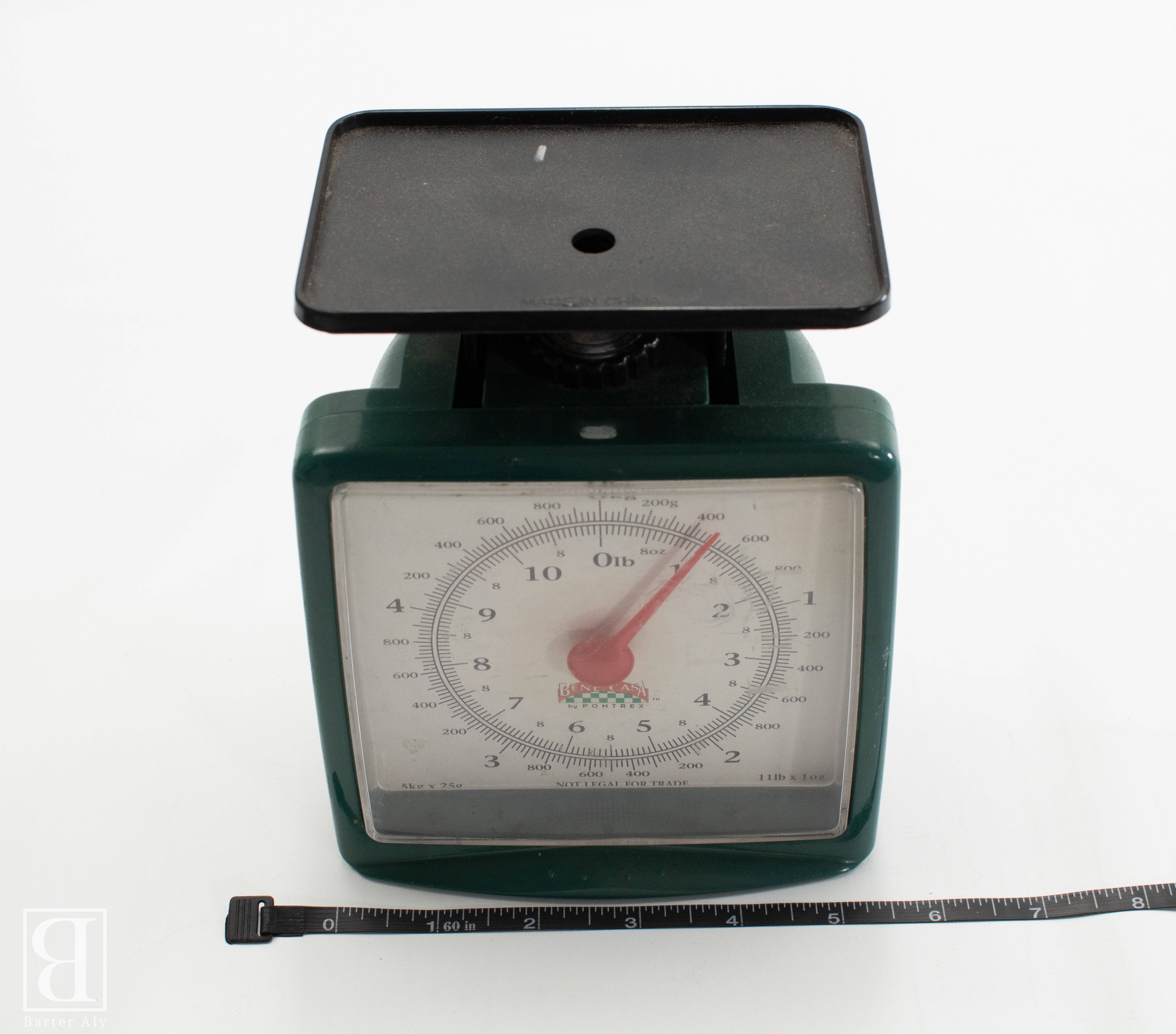 Bene Casa Pomtrex Vintage Scale Used Green Weight Scale