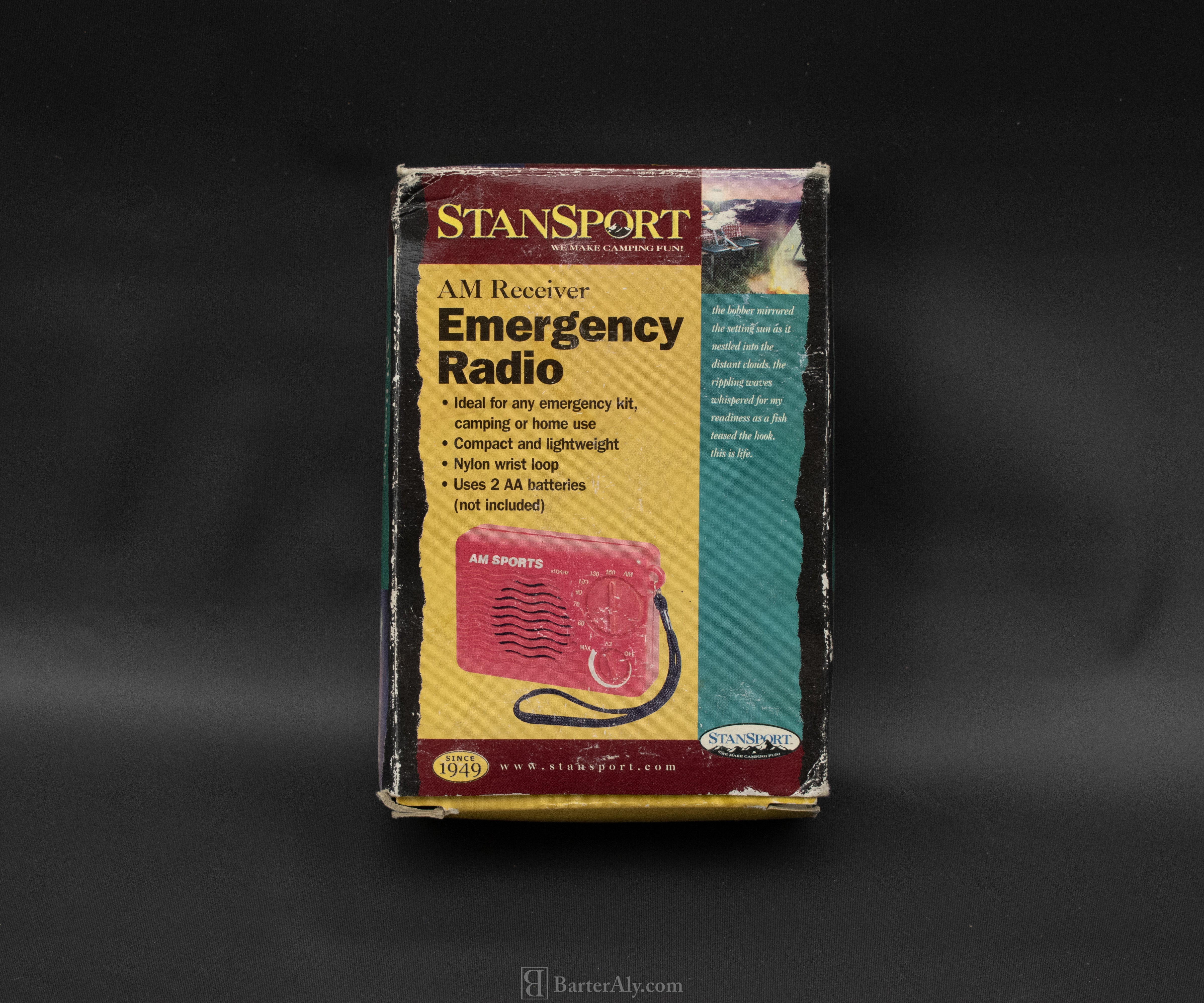 Emergency Radio Stan Sports Survival Kit AM Receiver