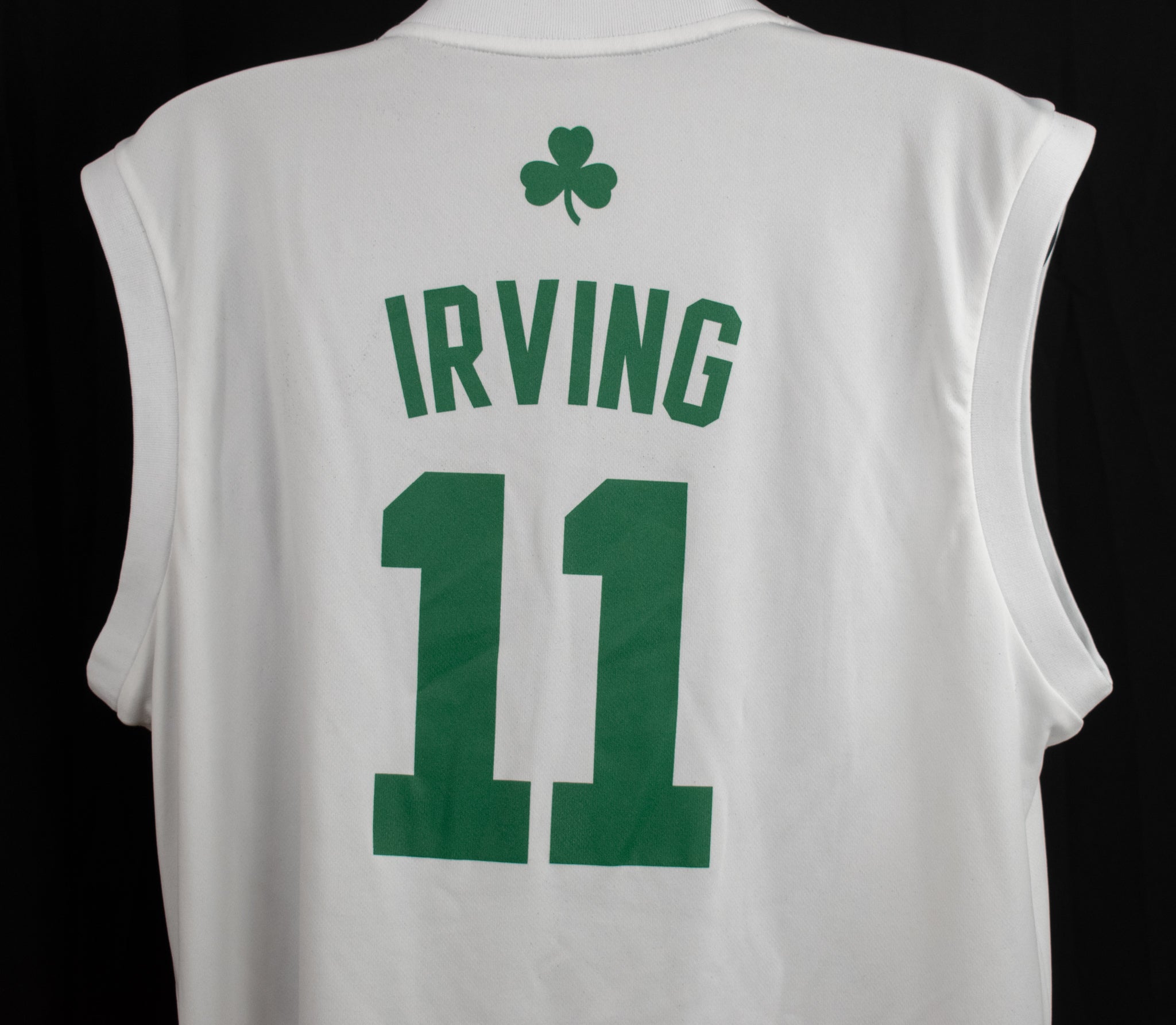 Boston Celtics Adidas NBA Jersey White Pullover Kyrie Irving 11 Basketball 2017