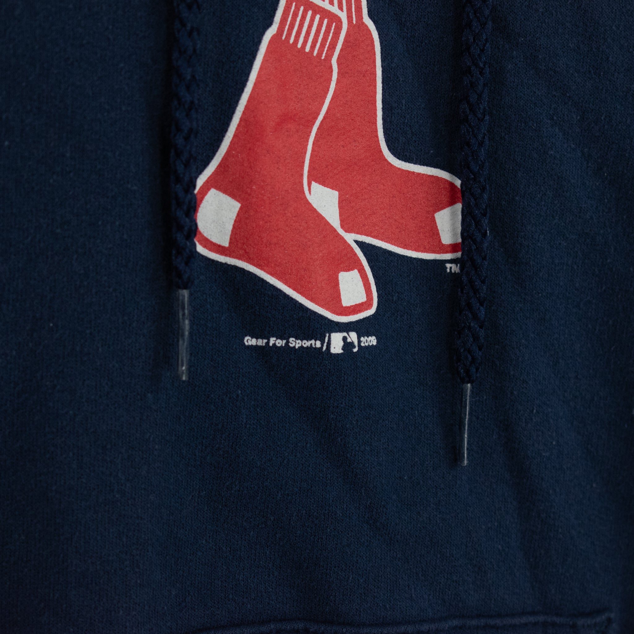 Boston Red Sox Blue Sweatshirt Hoodie Adult Small MLB Authentic Vintage