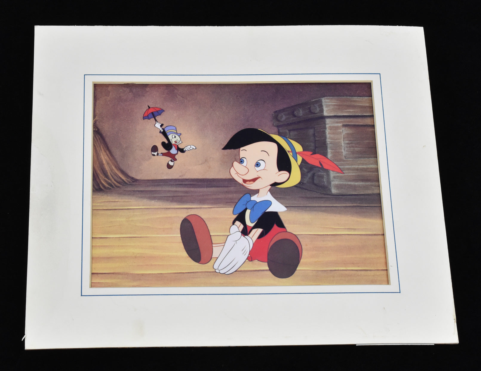 Pinocchio Production Photo Copy Walt Disney 1940 10x12 Image