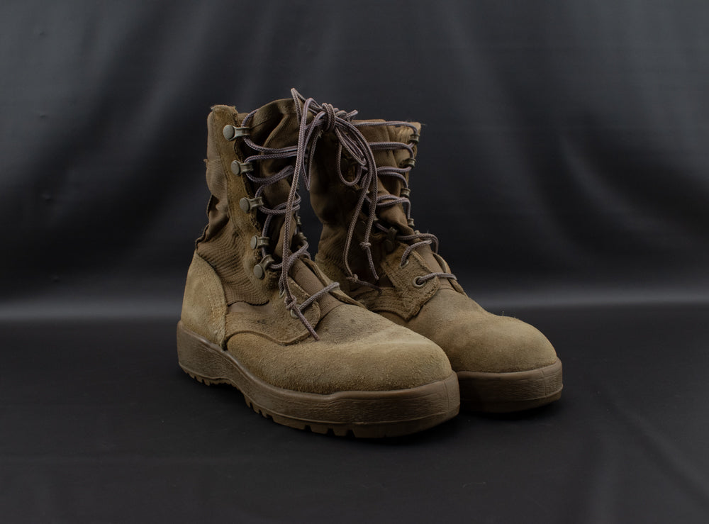 McRae Footwear Military Combat Boots Tan Size 5.5 2xw United States Army