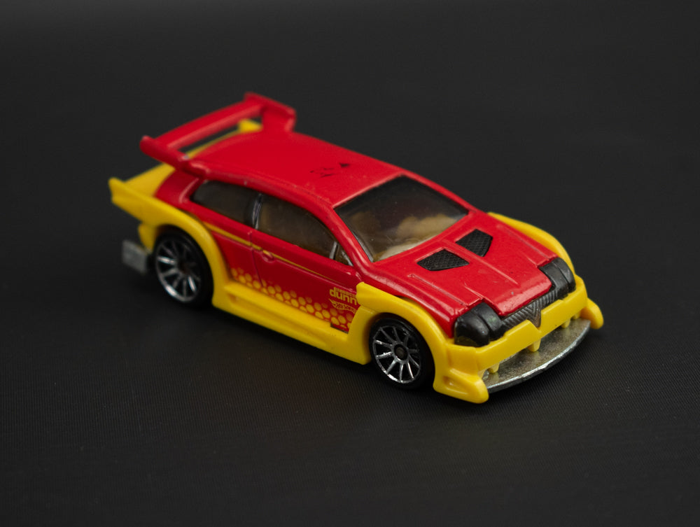 Hot Wheels Die Cast Car Red & Yellow