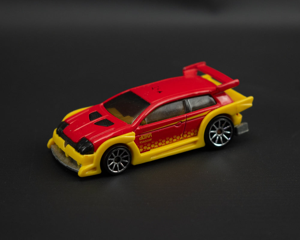 Hot Wheels Die Cast Car Red & Yellow