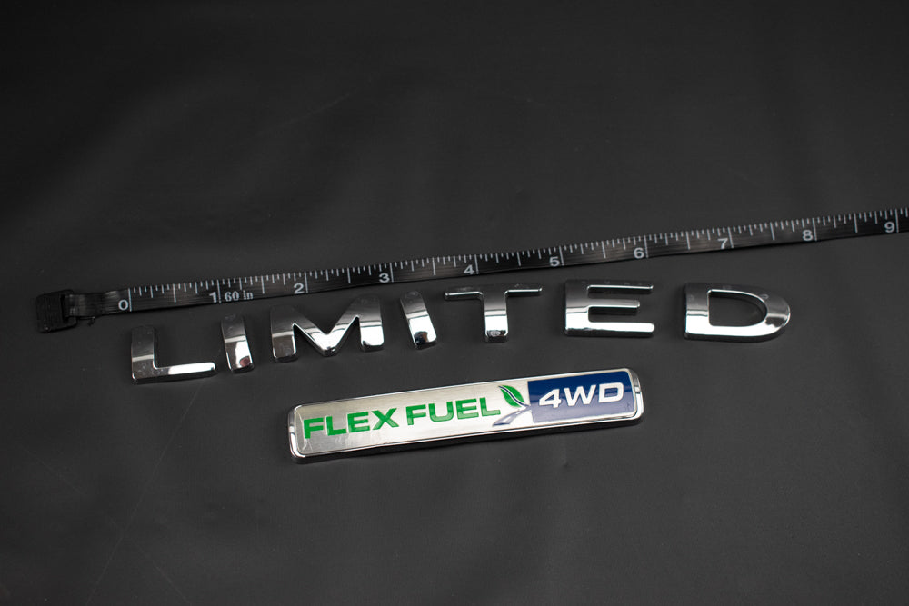 Limited Ford Explorer Badges Flex Fuel