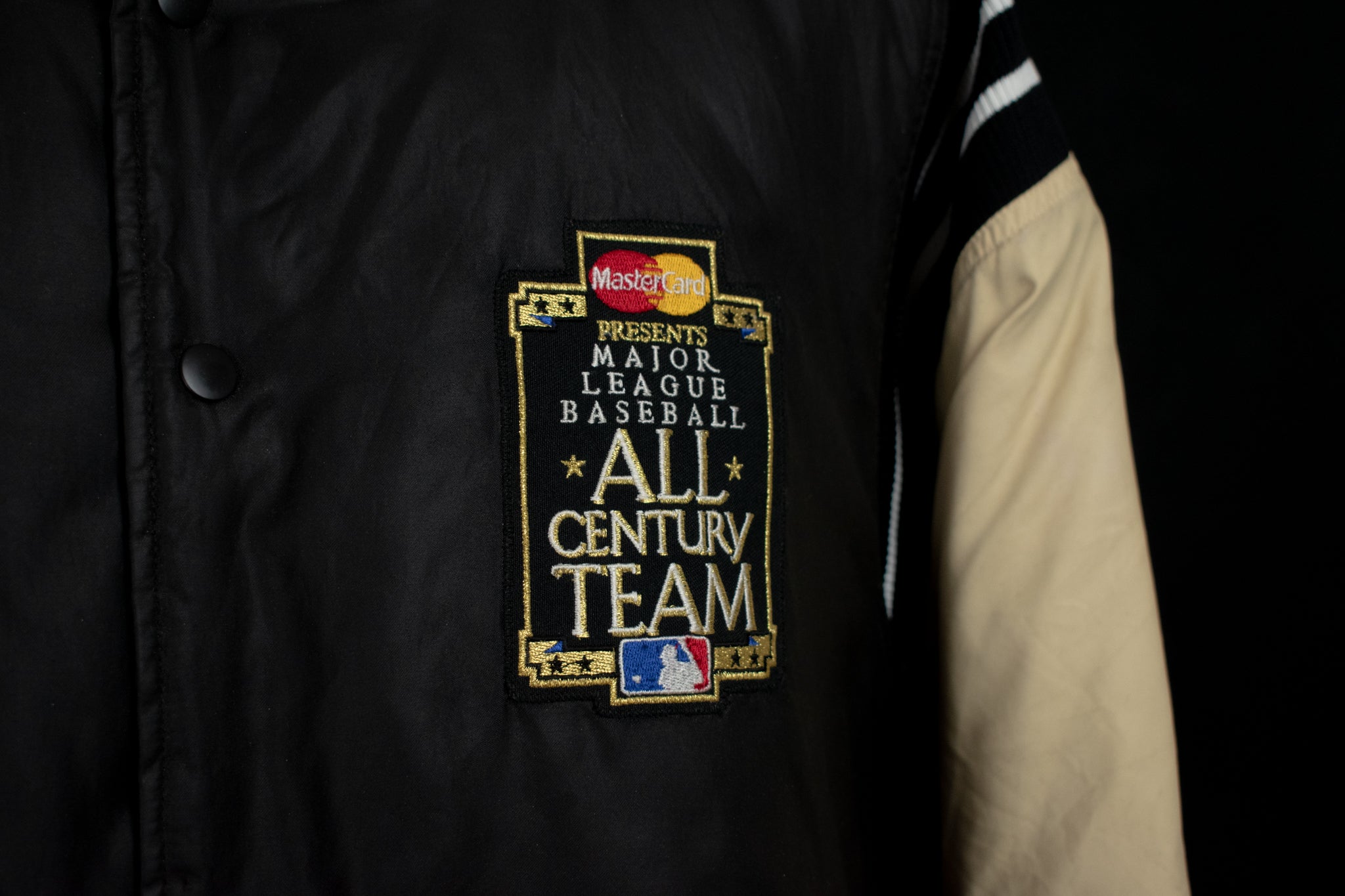 MLB All Century Team Authentic Diamond Collection Leather Jacket Adult XL Jacket