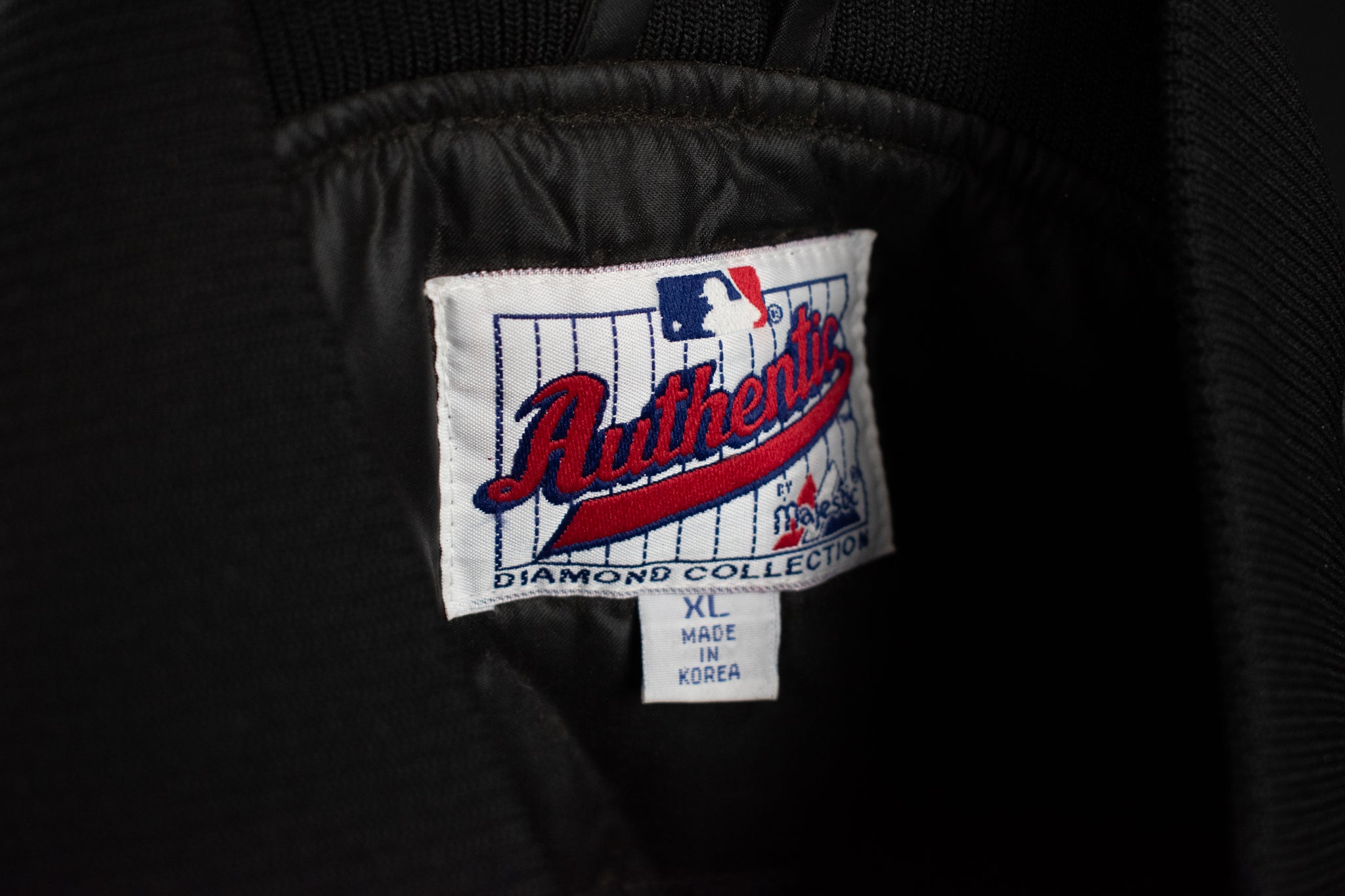 MLB All Century Team Authentic Diamond Collection Leather Jacket Adult XL Jacket