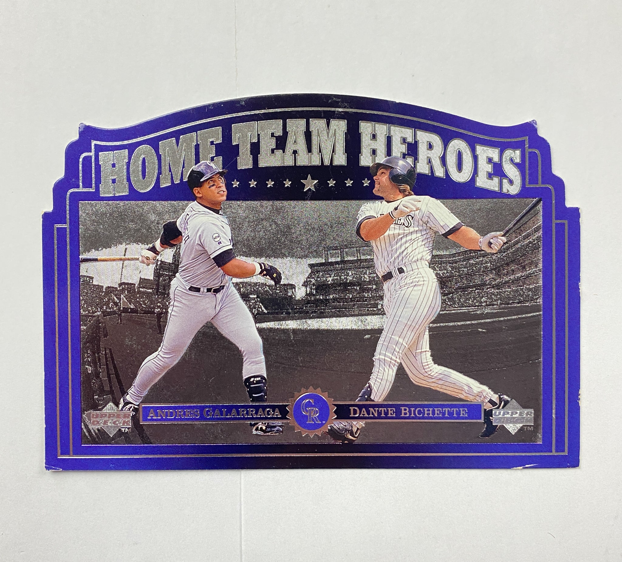 Upper Deck Home Team Heroes #HT8 Andres Galarraga/Dante Bichette 1997