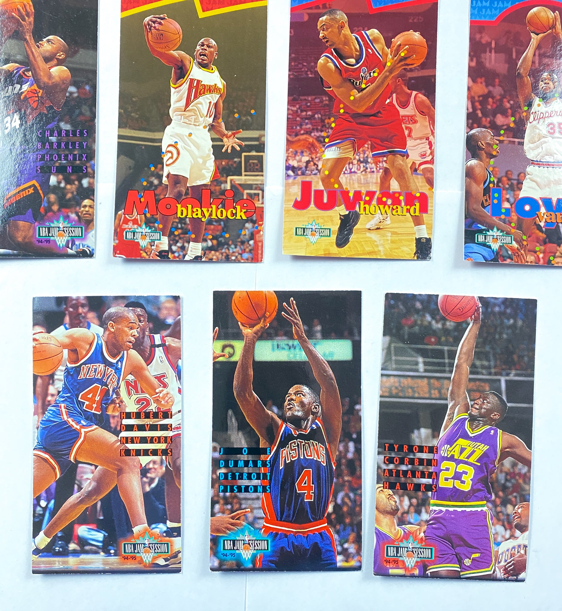 Fleer NBA Jam Session #147 Charles Barkley Basketball Card Lot 1994-1995 Lot 7x