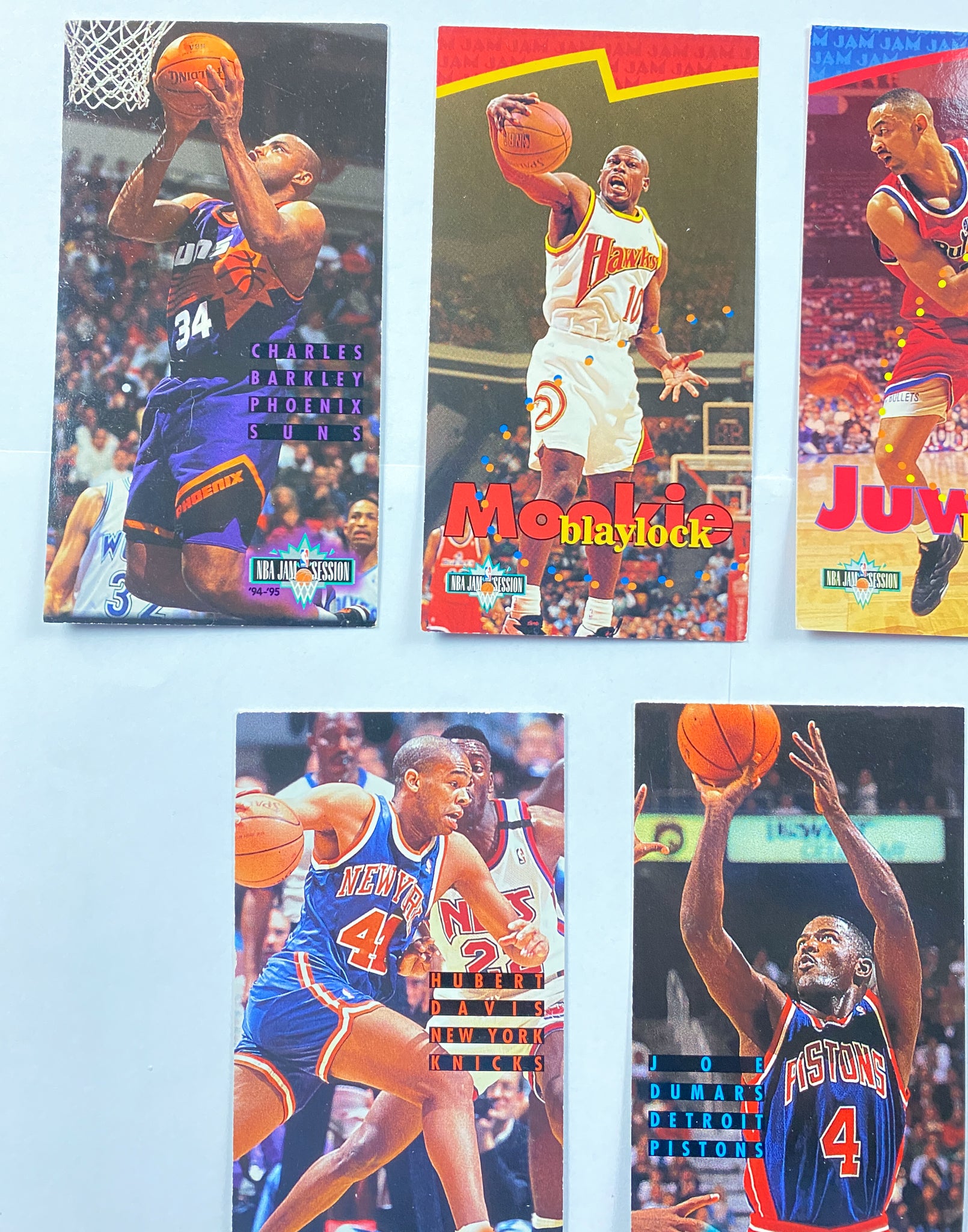 Fleer NBA Jam Session #147 Charles Barkley Basketball Card Lot 1994-1995 Lot 7x