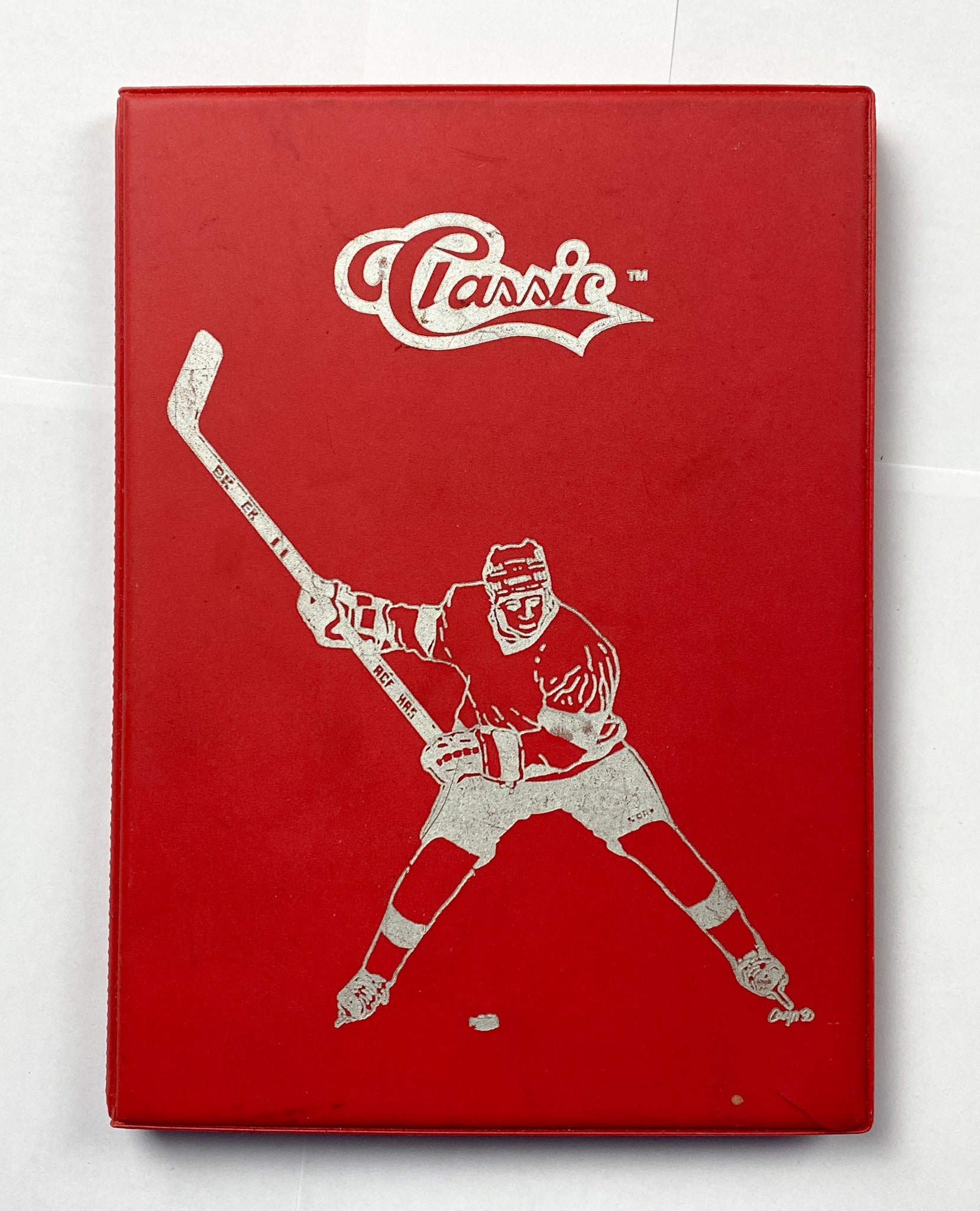 NHL Classic Red Hockey Card Book 51 Hockey Cards Eric Lindros Premier Rookie Flyers 1991