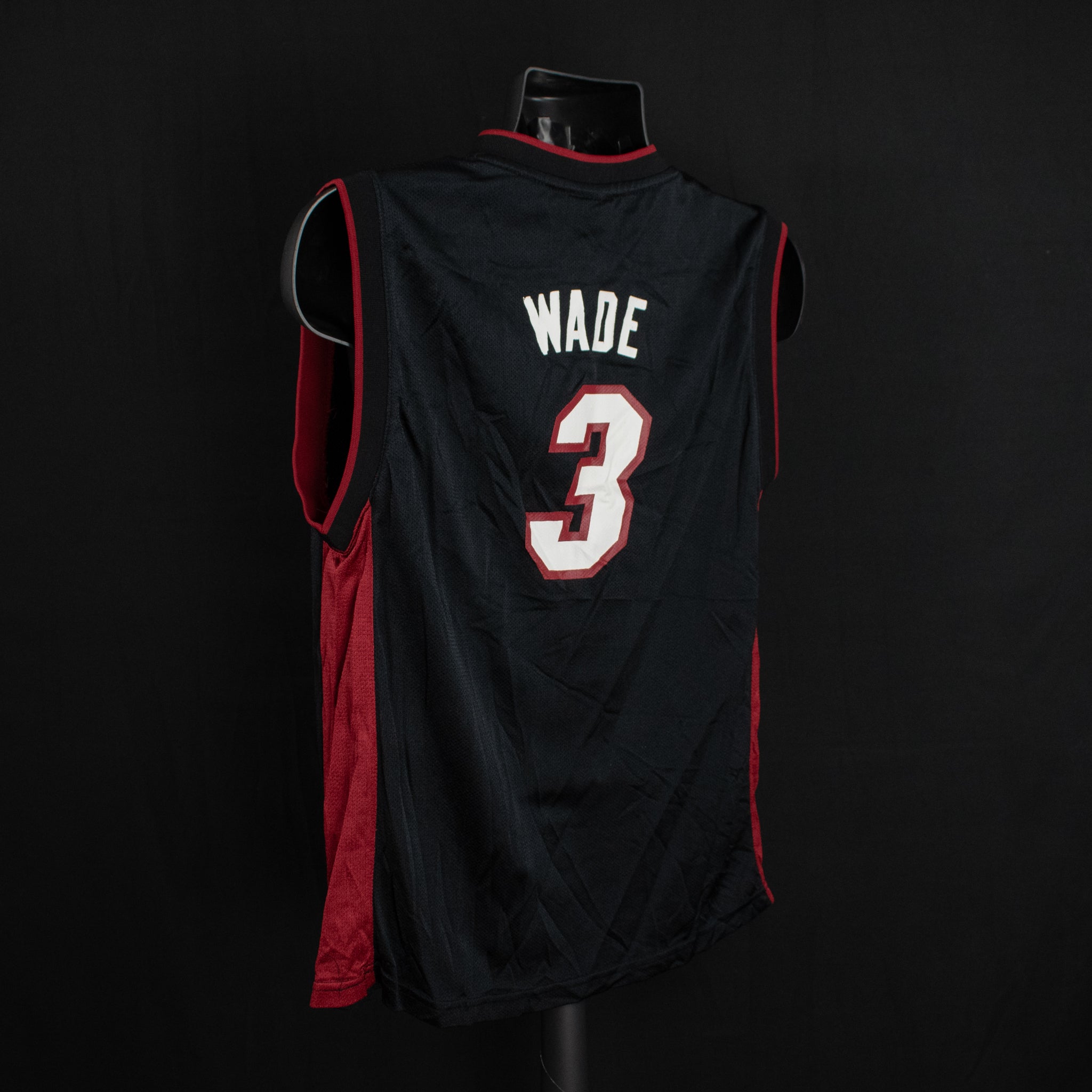 Heat Jersey Adidas Wade Authentic NBA X-Large Youth Kids Pullover Jersey