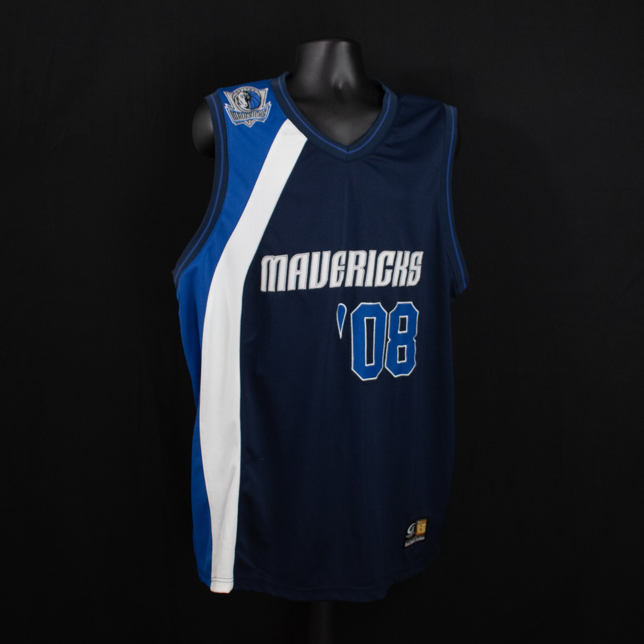 Dallas Mavericks #08 NBA Jersey Authentic XL Men G3 Sports USED Blue Pullover