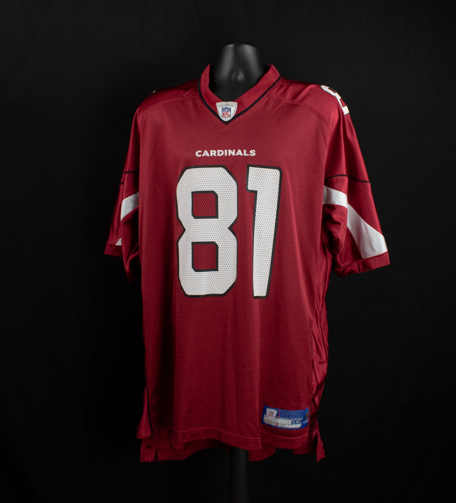 Arizona Cardinals Jersey 2XL Mens NFL Football On Field Reebok Anquan Boldin 81