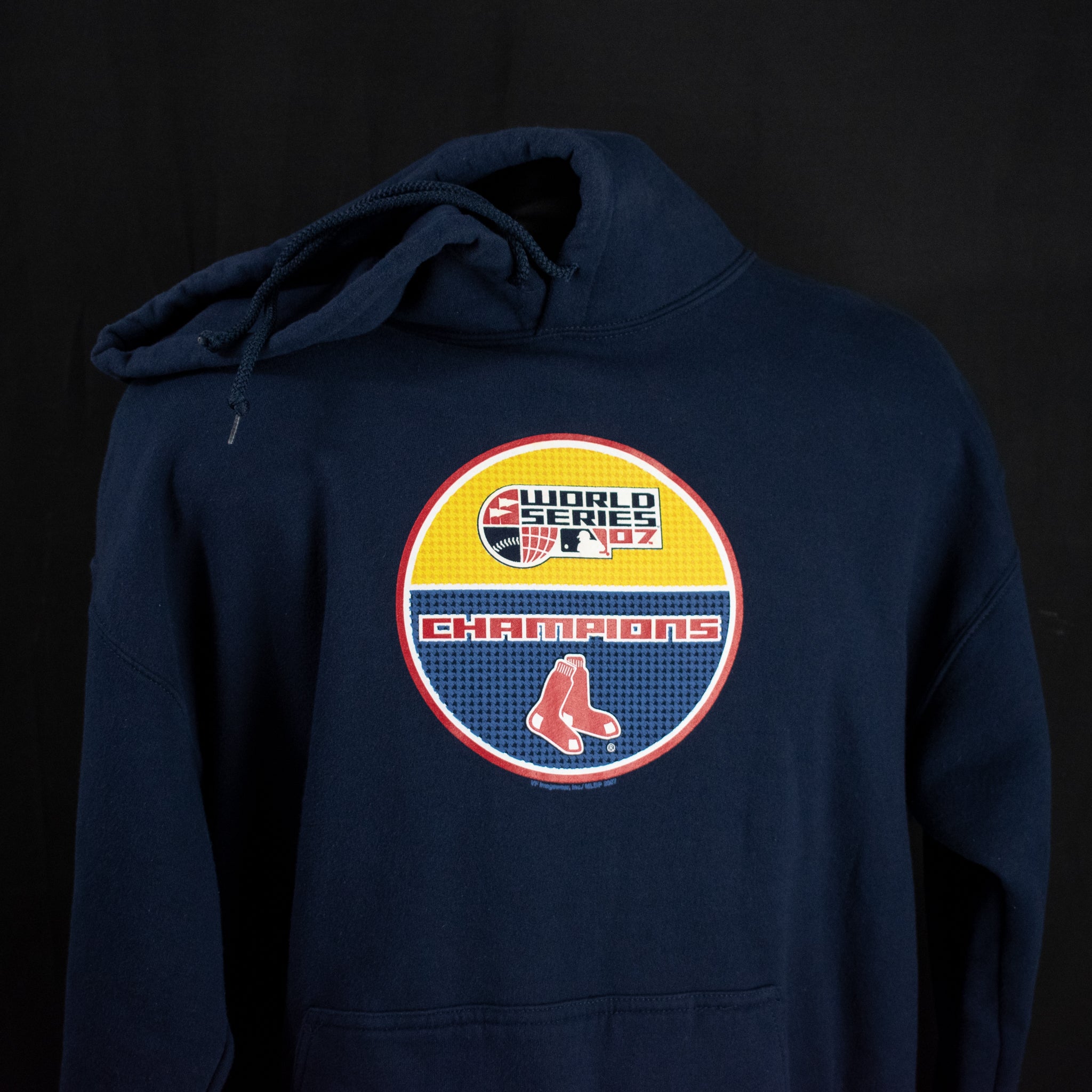 Boston Red Sox Sweatshirt Hoodie MLB Baseball World Series 2007 Authentic Men’s Adult Large