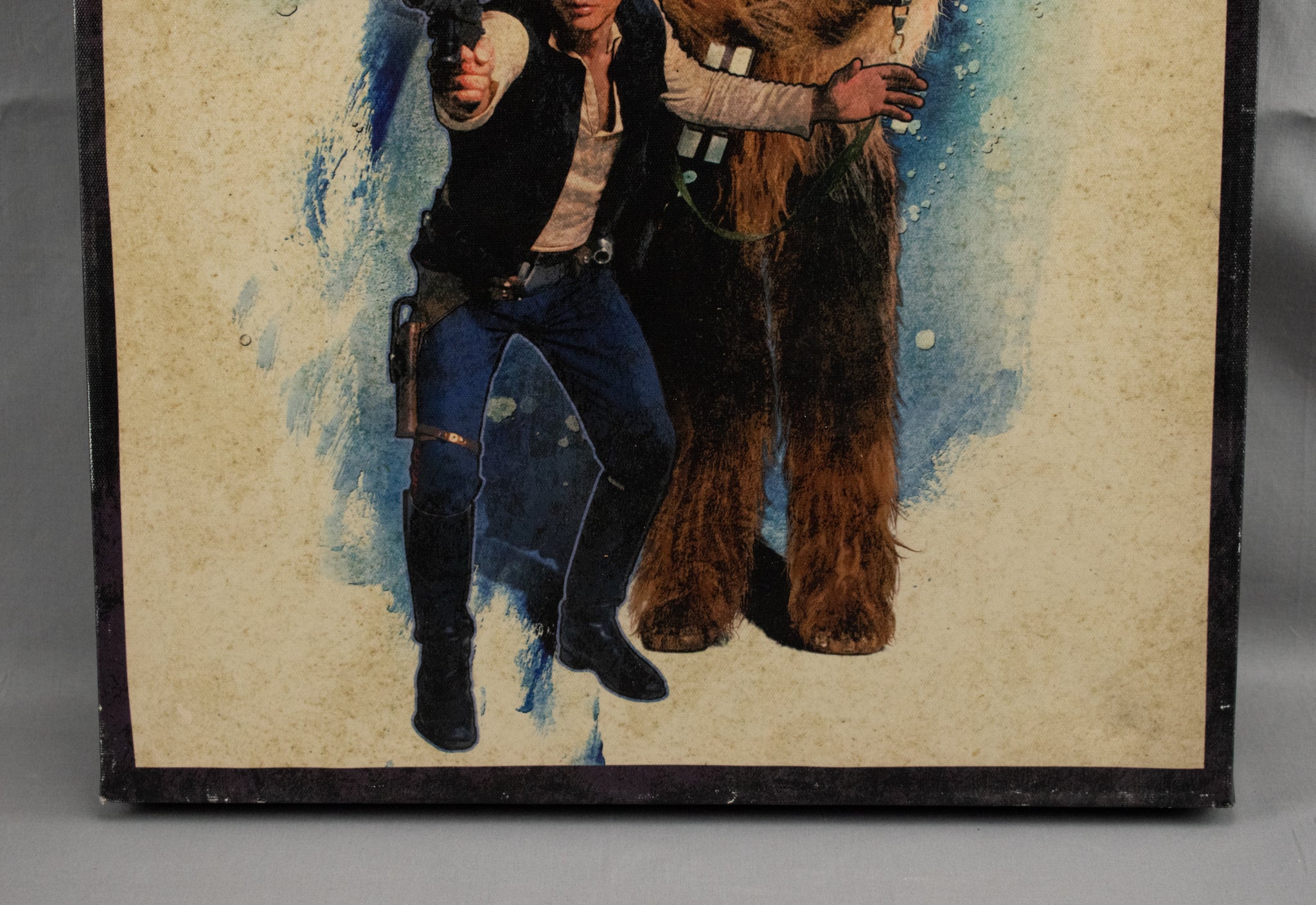 Star Wars Canvas Prints R2D2 C-3PO Han Solo Chewbacca Used Set