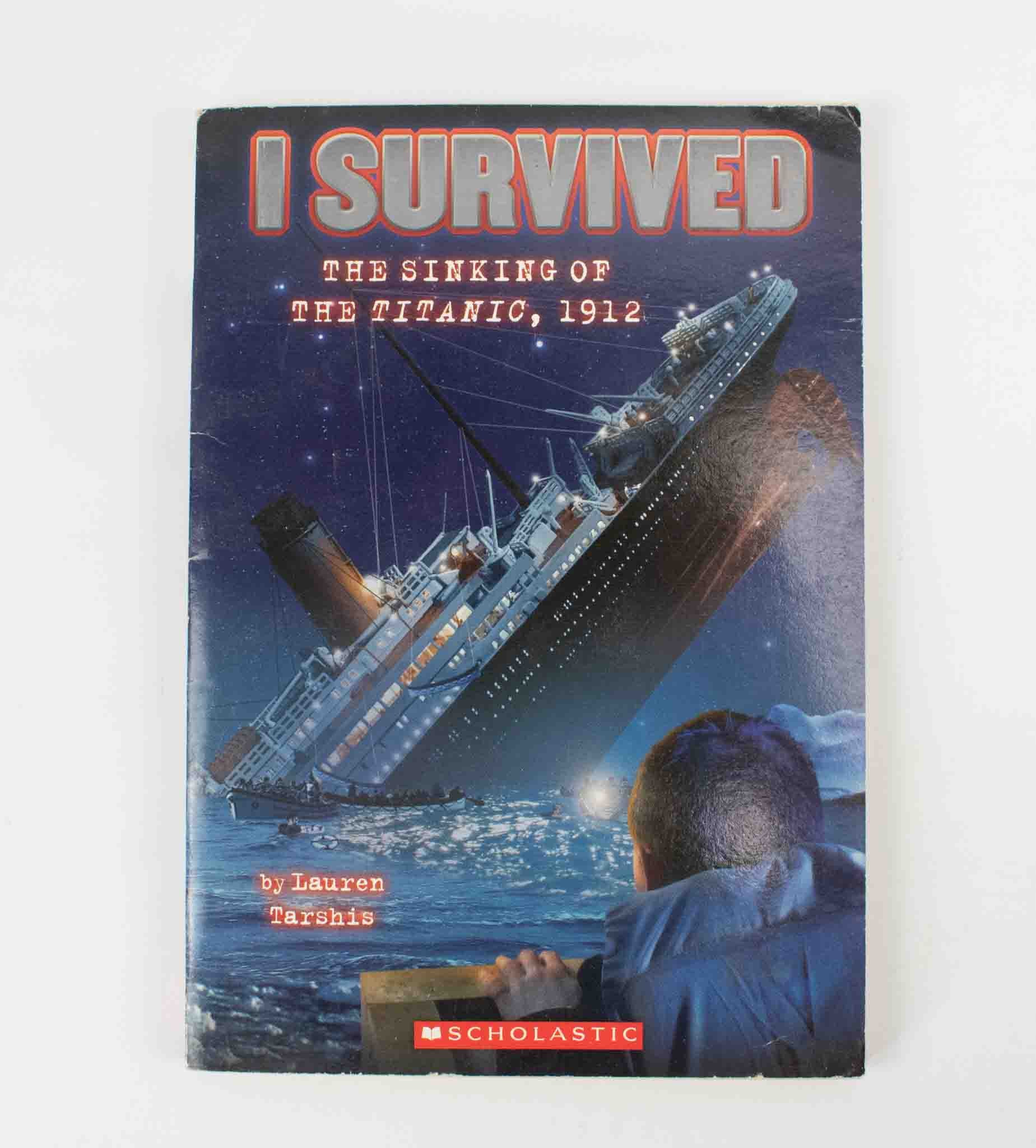 I Survived The sinking of the titanic 1912 Book Used Scholastic Lauren Tarshis