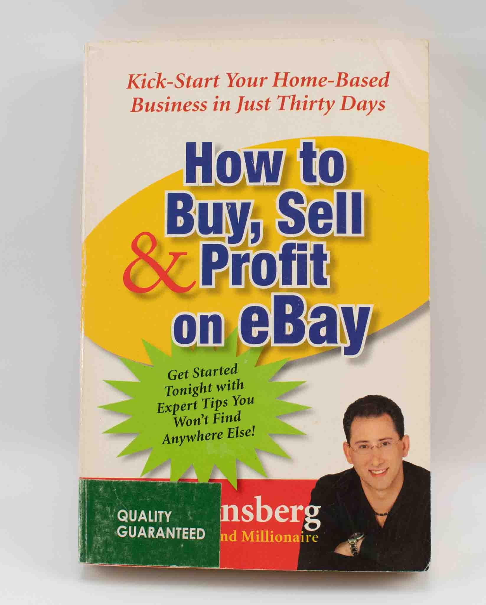 How to buy sell and profit on eBay Used Soft Cover Adam Ginsberg