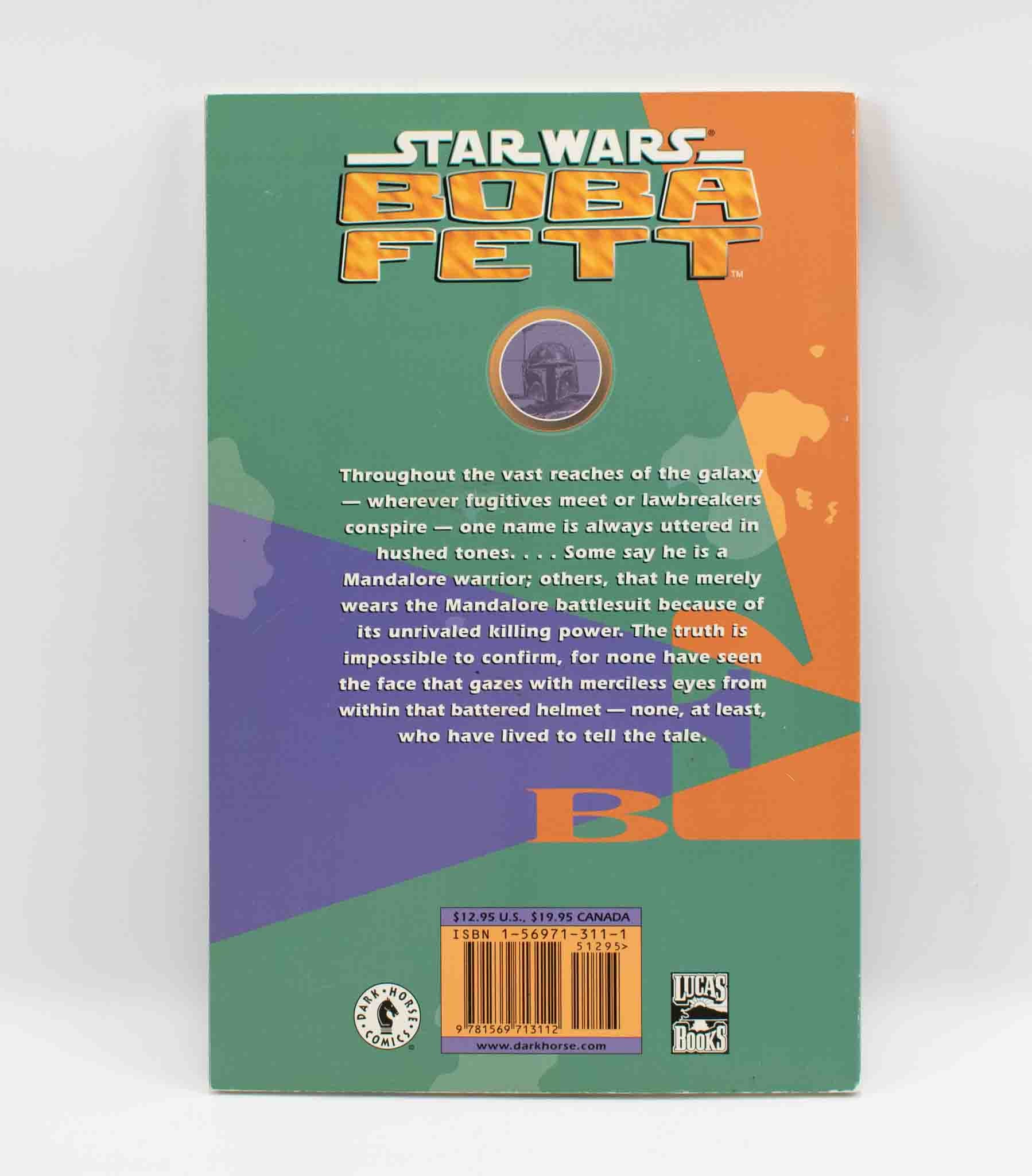 Boba Fett Death Lies And Treachery Star Wars Softcover Dark Horse Book