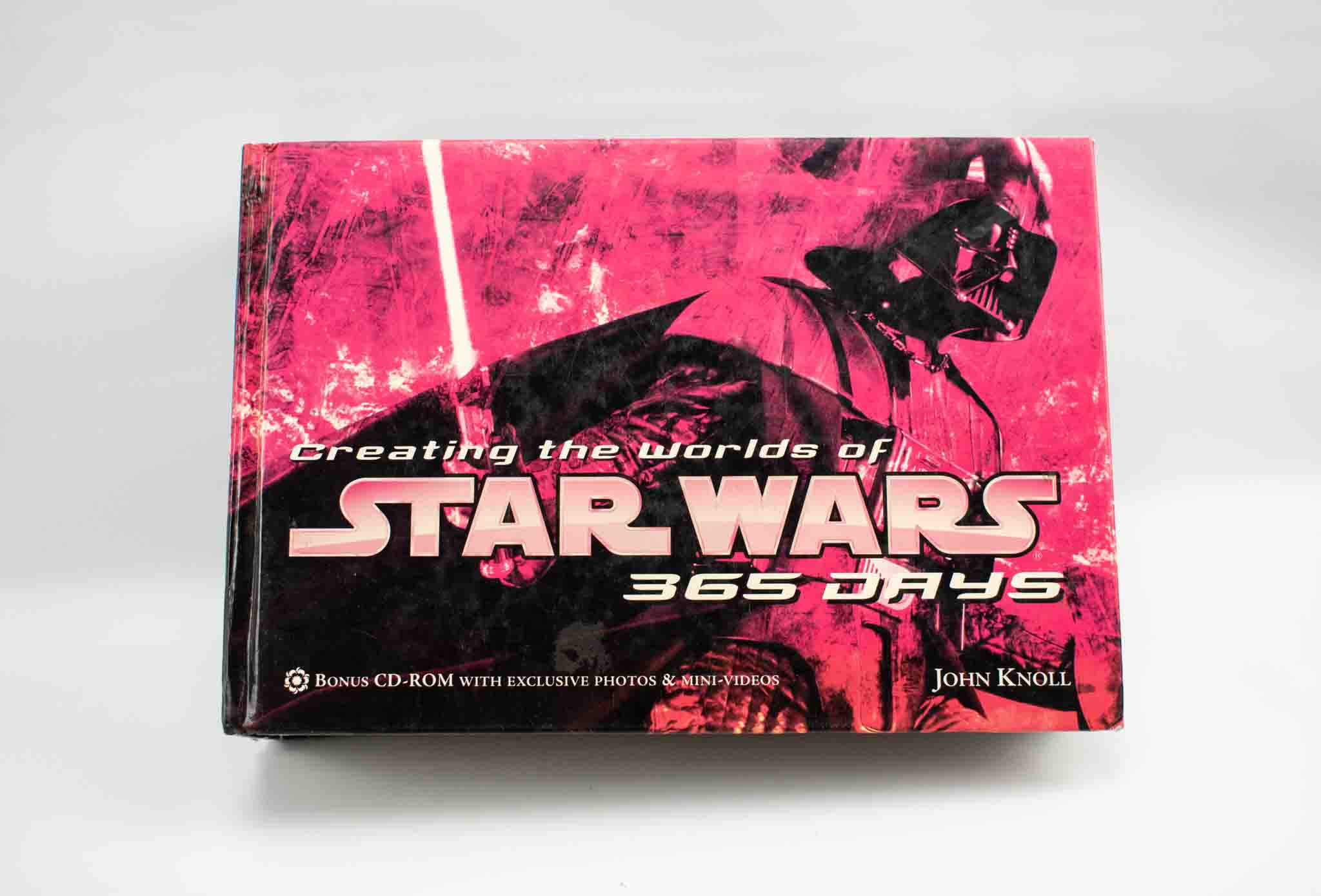 Star Wars Book Creating the Worlds of Star Wars 365 Days John Knoll 2005 Hardcover