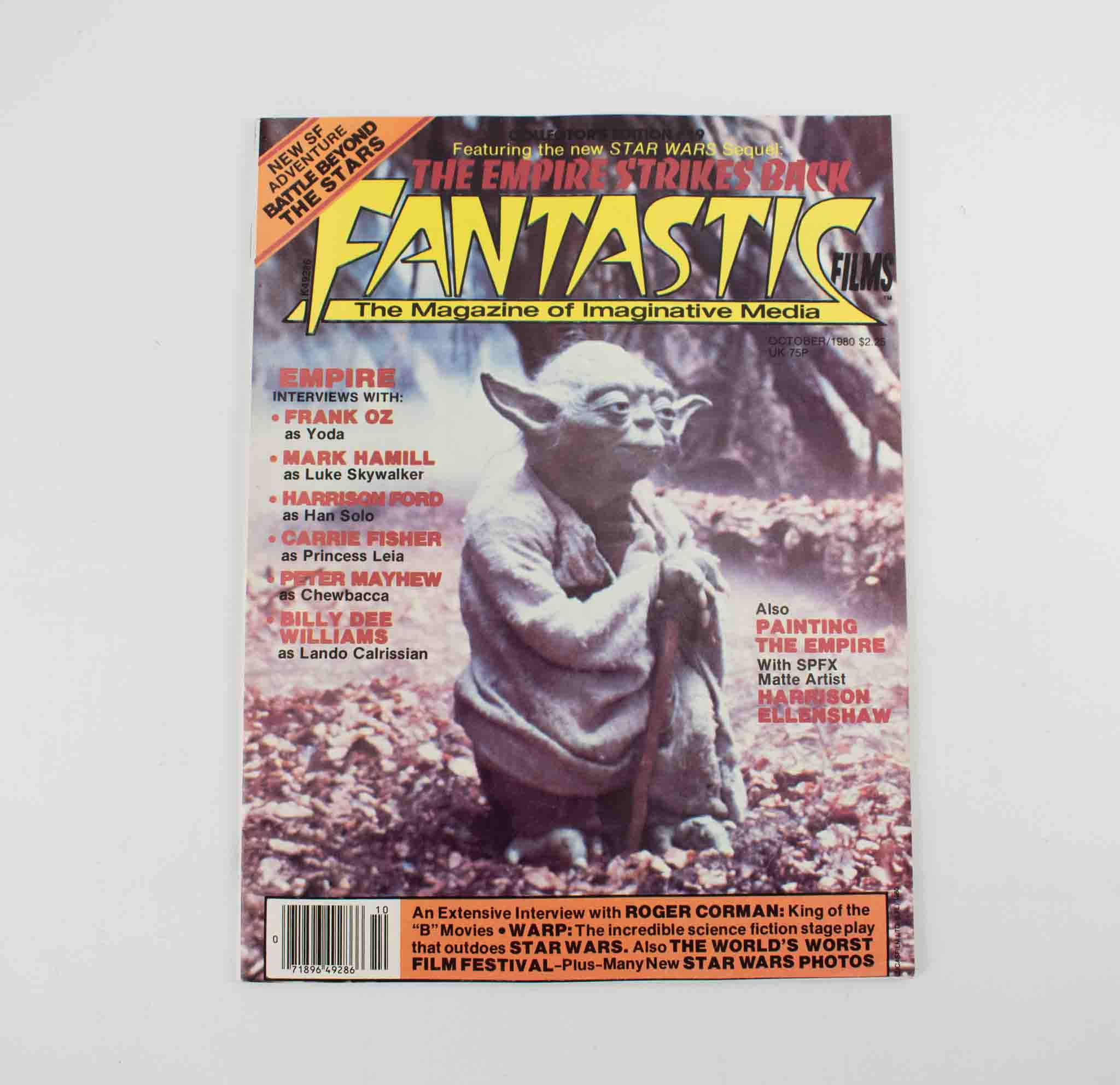 Fantastic Films Magazine Used The Empire Strikes Back Near Mint