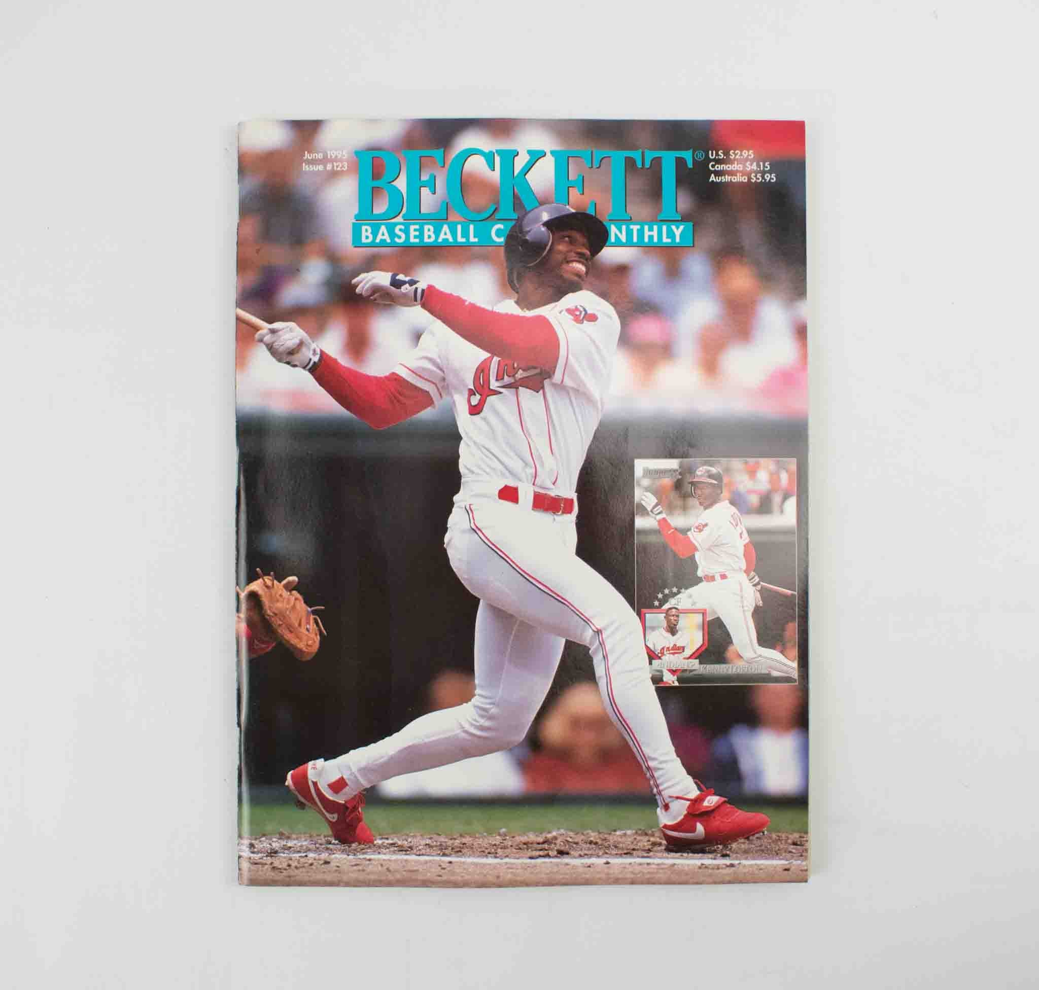 Beckett Baseball Card Monthly Issue 123 June Used Magazine