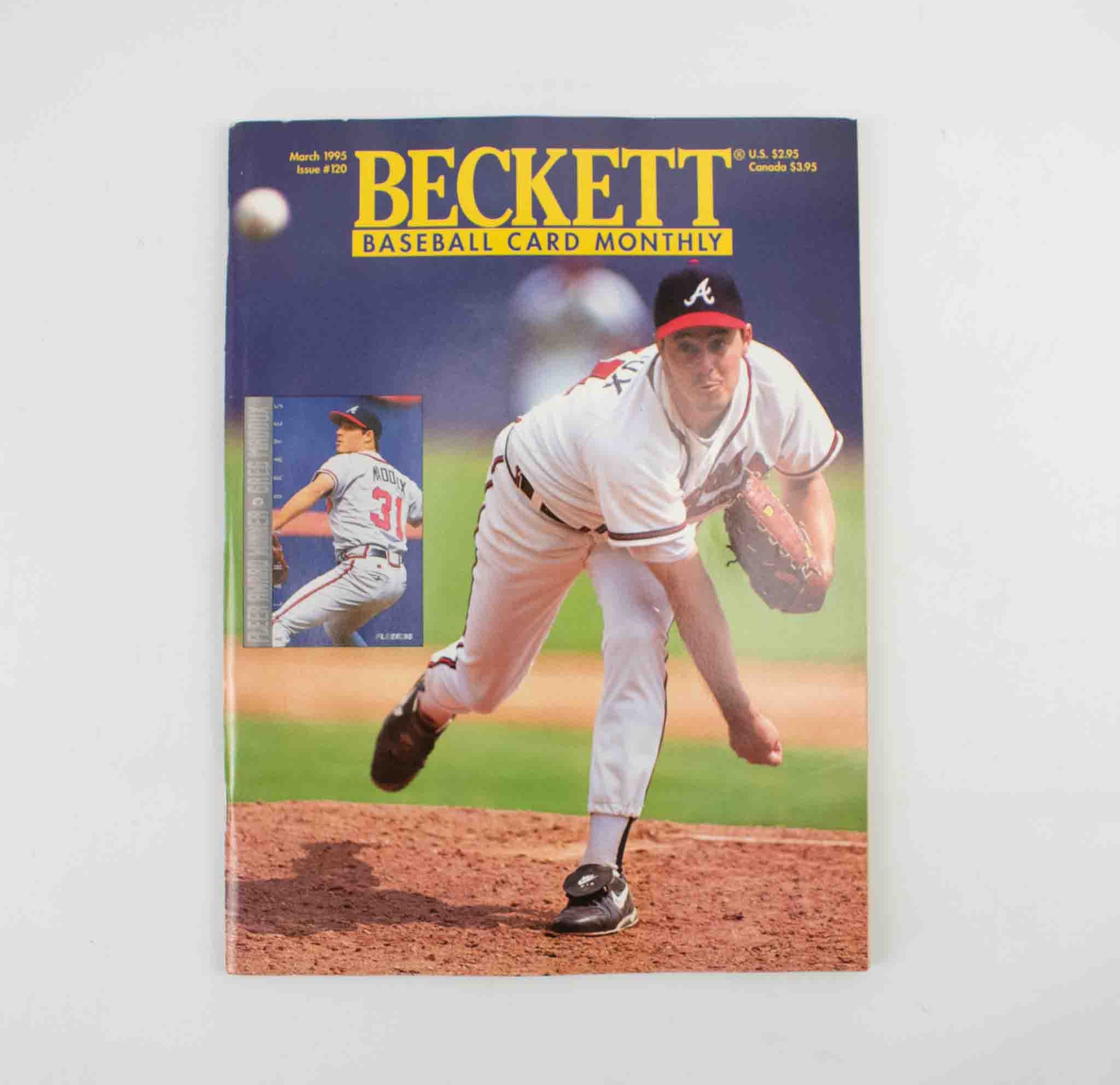 Beckett Baseball Card Monthly Issue 120 March 1995 Used Magazine