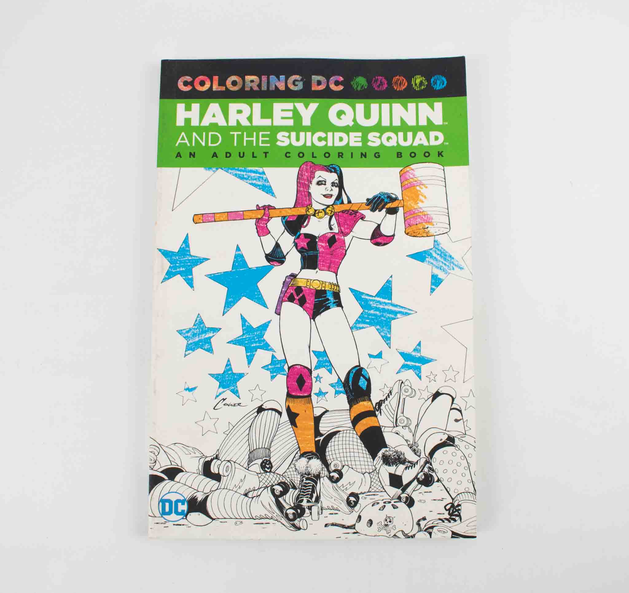 Coloring DC Harley Quinn and The Suicide Squad Adult Coloring Book