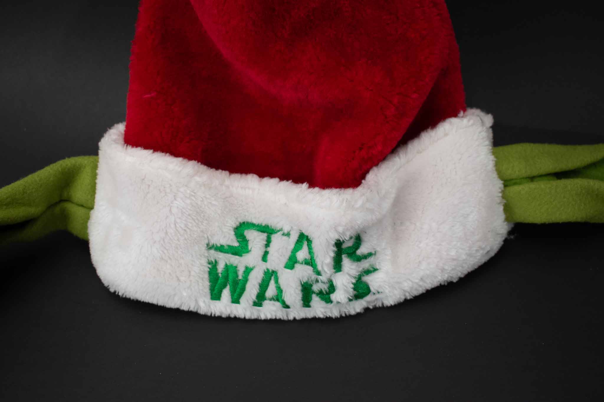 Yoda Santa Hat Used Red Christmas Hat Star Wars Holiday Christmas Adult Hat