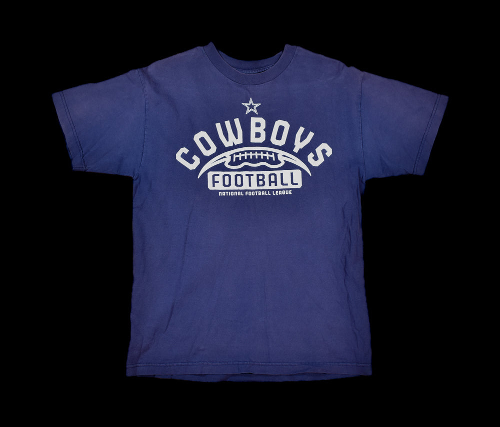 Dallas Cowboys Short Sleeve Blue T-Shirt NFL Football Vintage Used