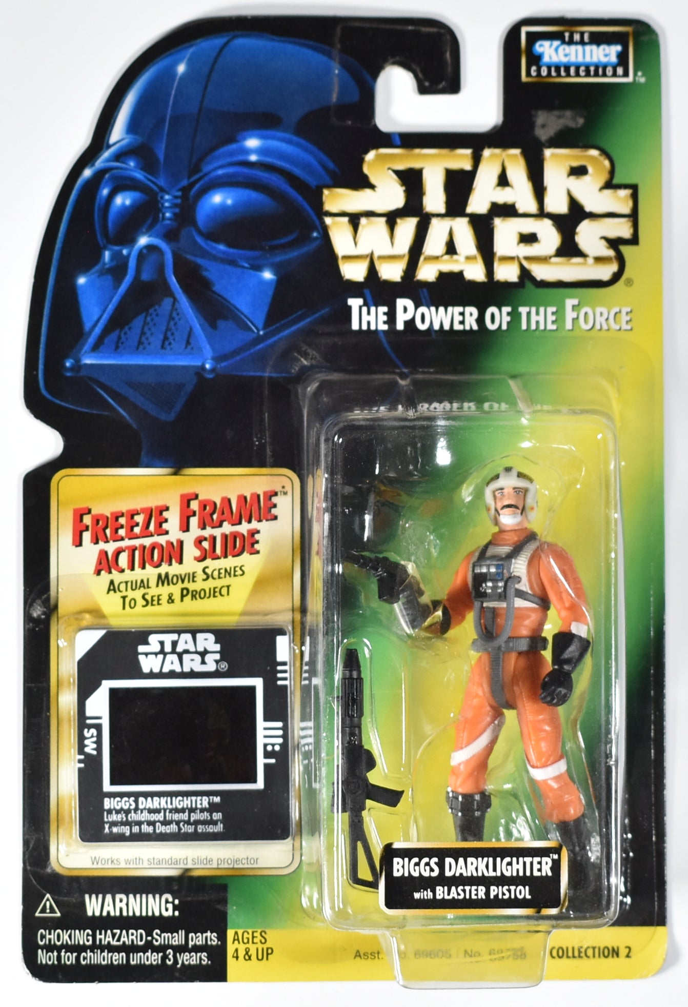 Star Wars Power of the Force Freeze Frame Kenner Biggs Darklighter