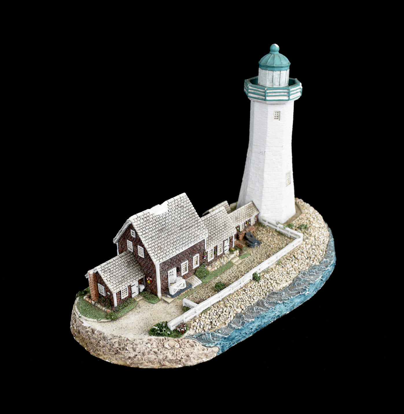 Scituate Massachusetts 166 Harbour Lights 1996 Lighthouse Used 8 inch Limited Edition