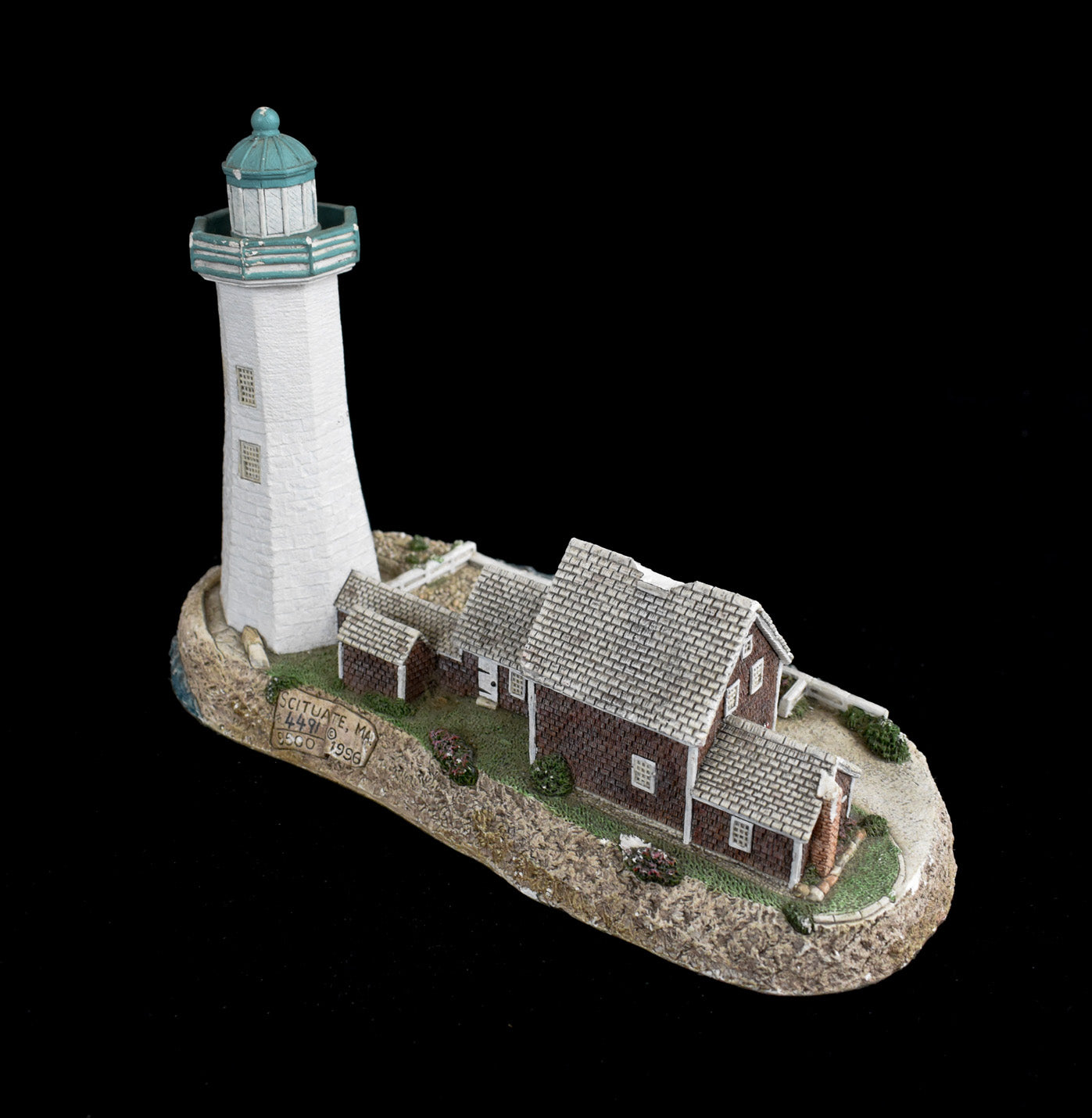 Scituate Massachusetts 166 Harbour Lights 1996 Lighthouse Used 8 inch Limited Edition