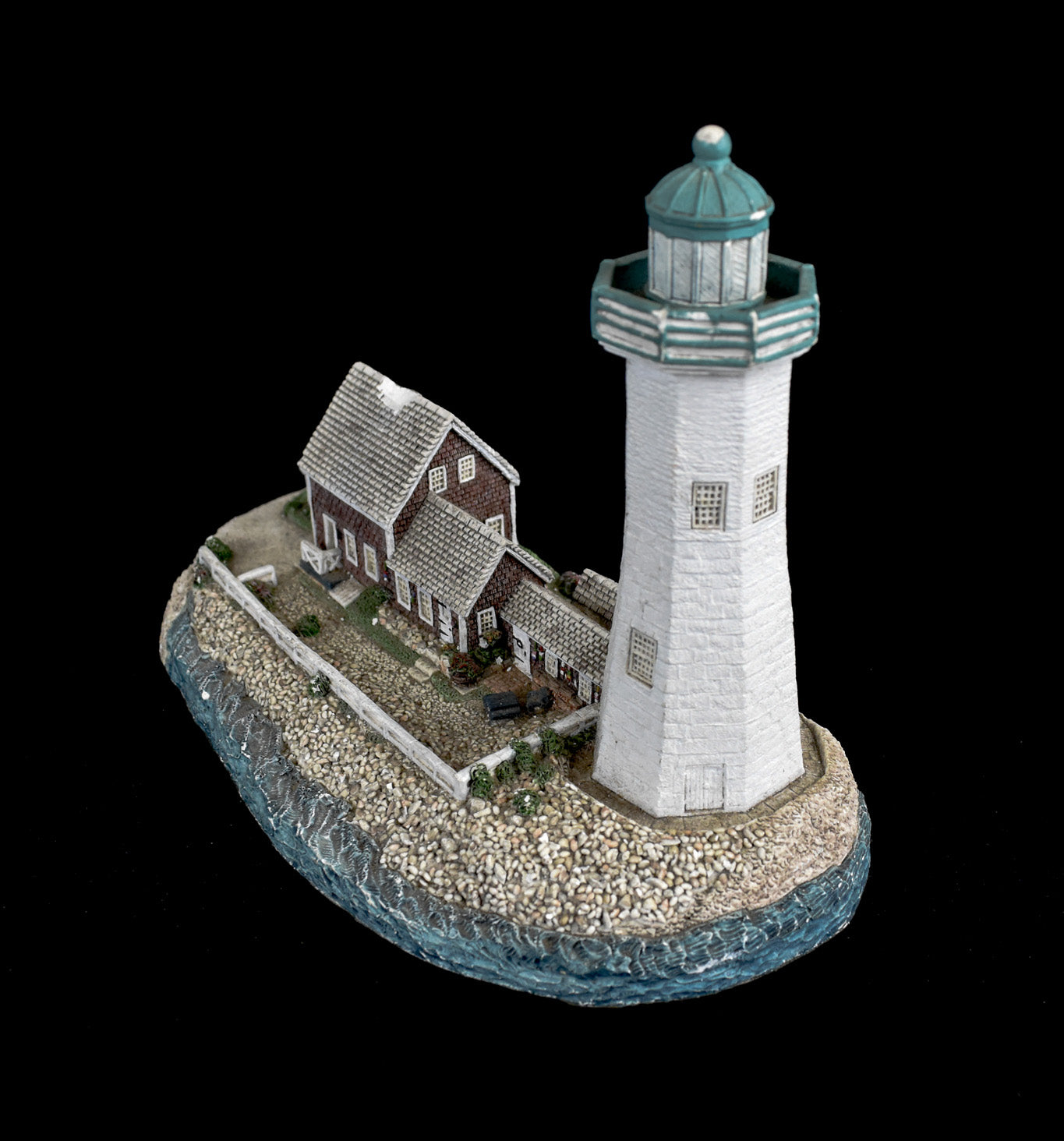 Scituate Massachusetts 166 Harbour Lights 1996 Lighthouse Used 8 inch Limited Edition