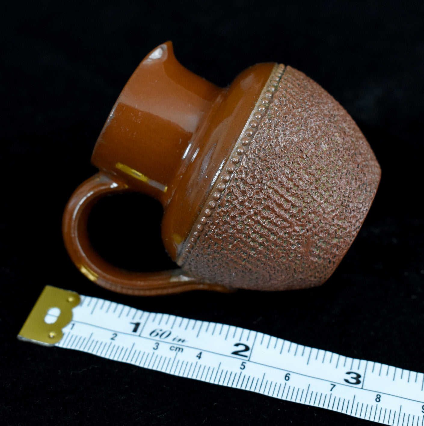 Jug and Bowl Brown Glazed Stoneware