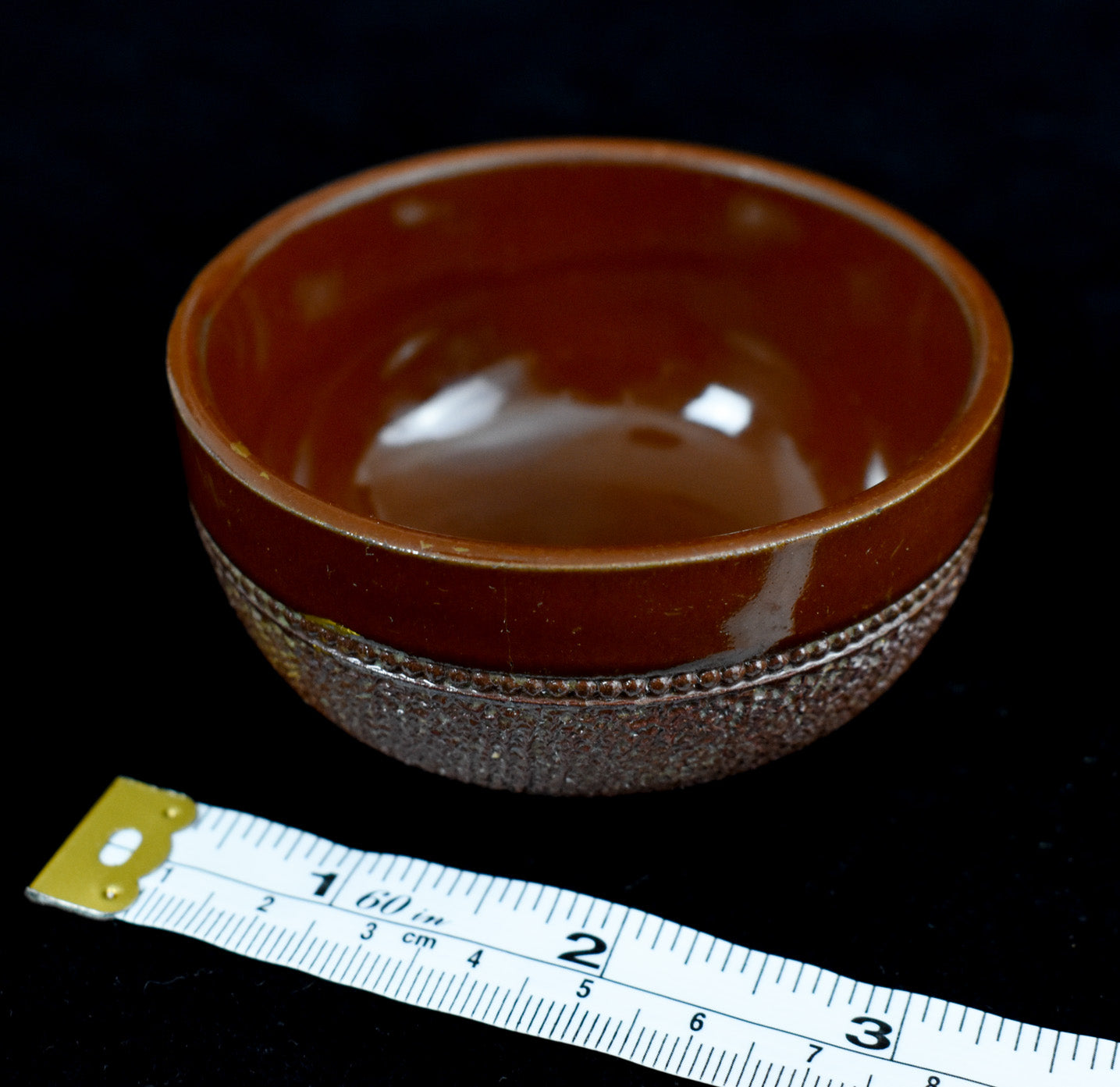 Jug and Bowl Brown Glazed Stoneware