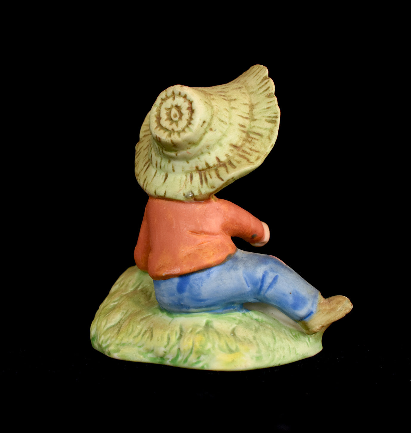 Ceramic Figure Young Boy 3 inch Figure Used