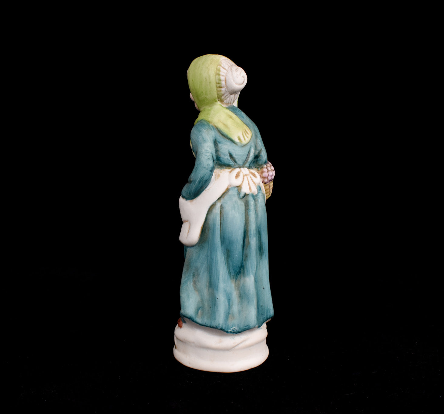 Ceramic Figure Grandma Old Lady 7 inch Figure Used Vintage 1970