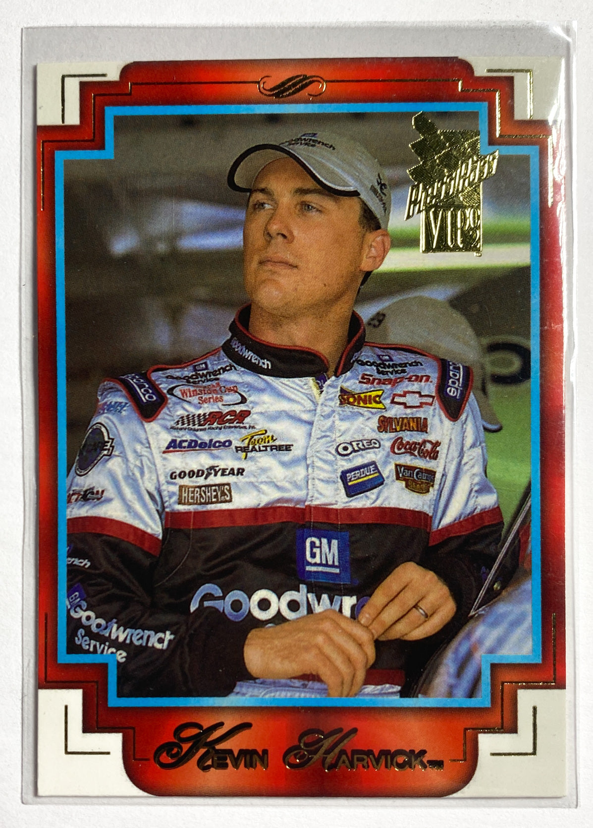 Kevin Harvick 13 Nascar Racing Card Press Pass VIP 2002