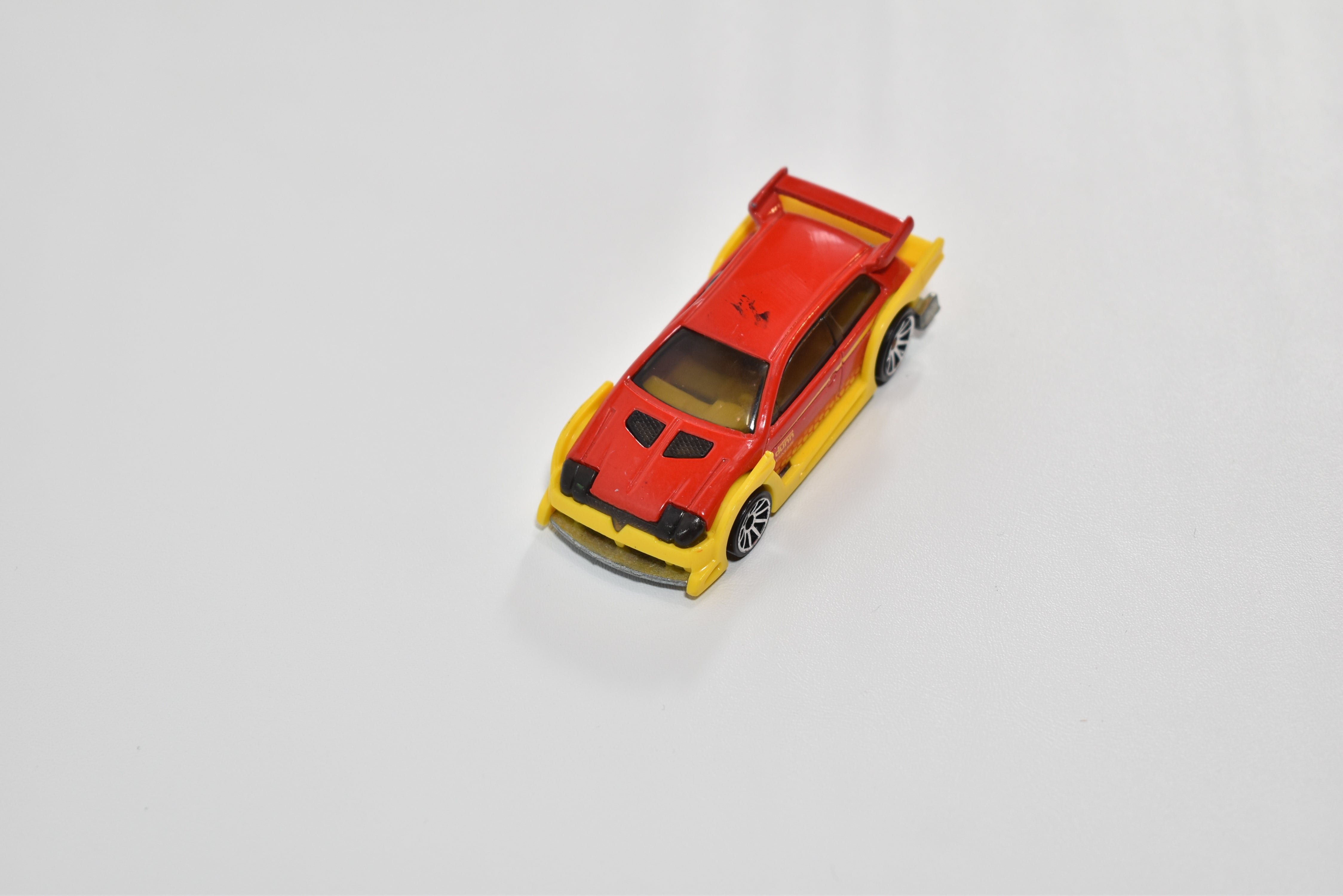 Hot Wheels Die Cast Car Red & Yellow