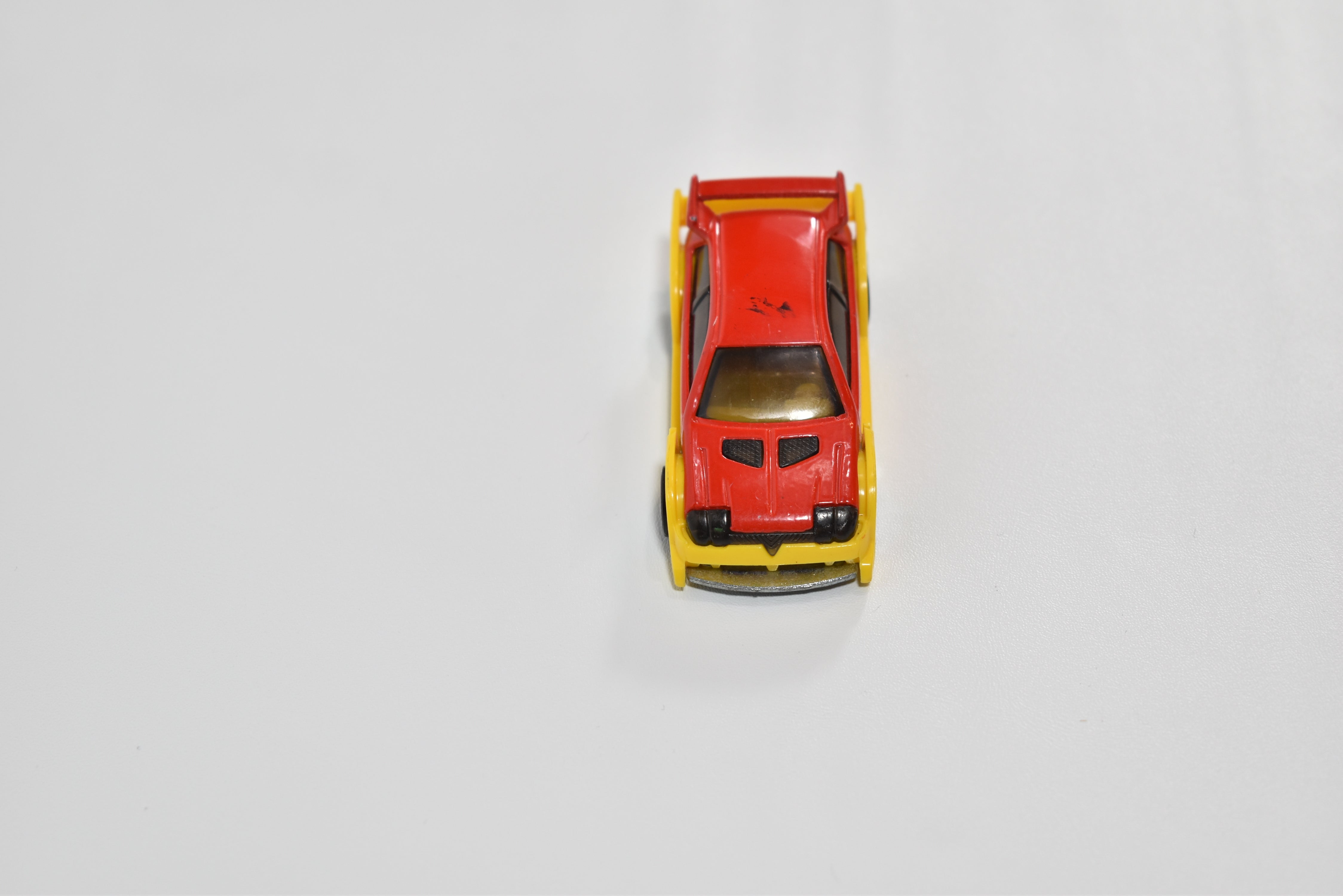 Hot Wheels Die Cast Car Red & Yellow