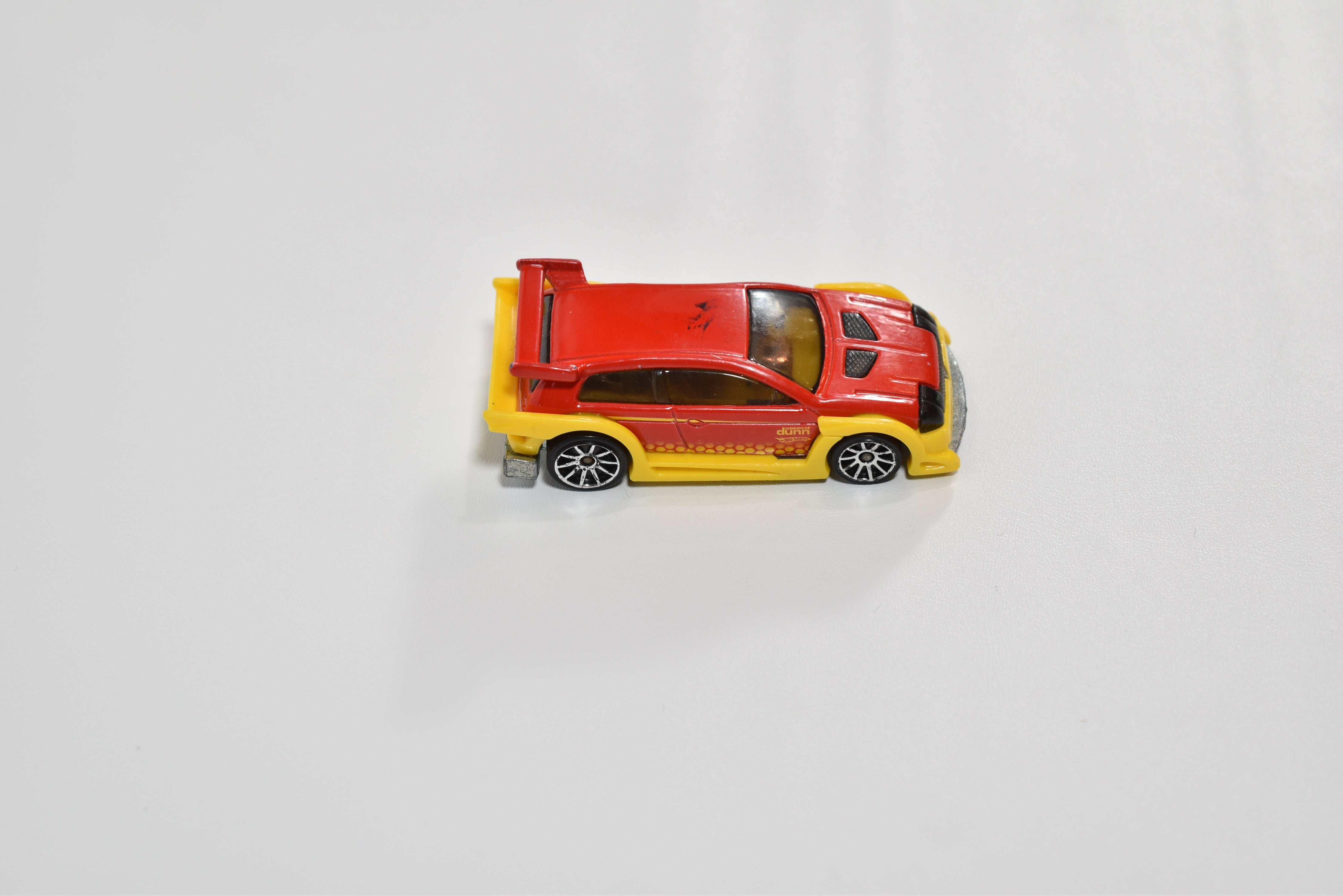 Hot Wheels Die Cast Car Red & Yellow