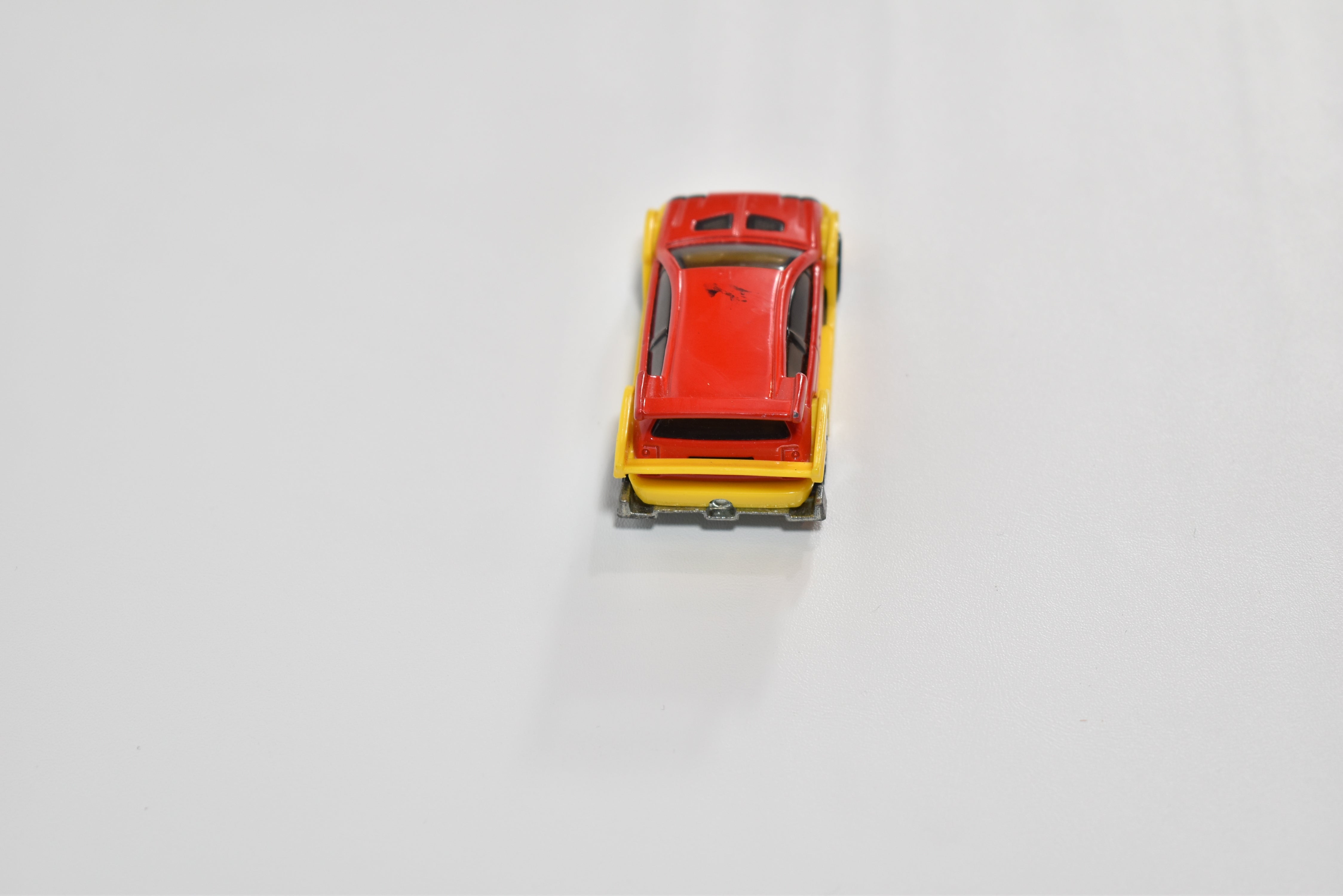 Hot Wheels Die Cast Car Red & Yellow