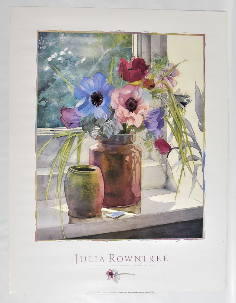 Julia Rowntree Floral Artwork Print Unframed