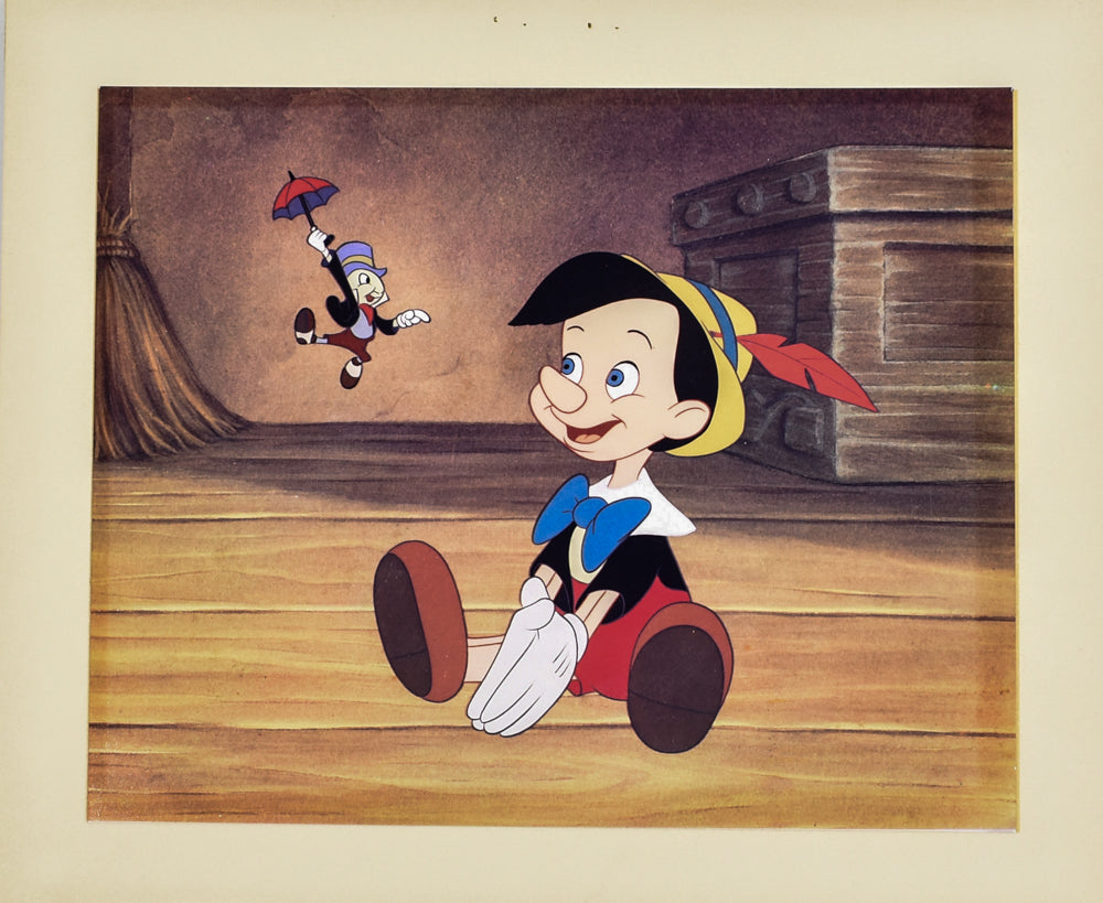 Pinocchio Production Photo Copy Walt Disney 1940 10x12 Image