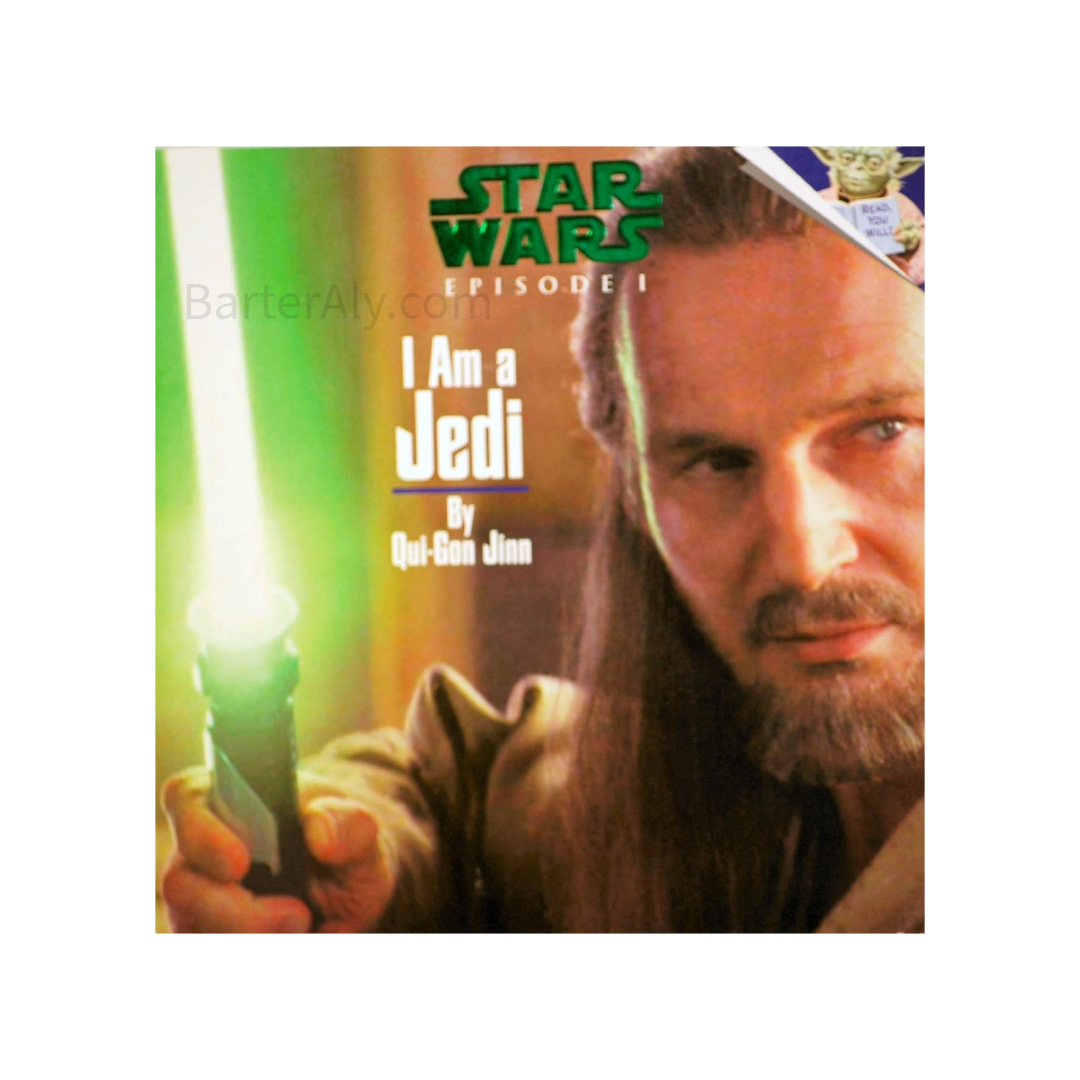 Star Wars Episode 1 I Am a Jedi By Qui-Gon Jinn 1999 Softcover Random House