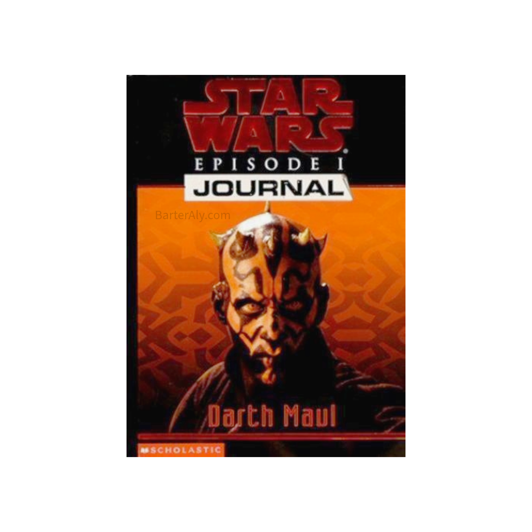 Star Wars Episode 1 Journal Darth Maul Scholastic Softcover Book Jude Watson 1999